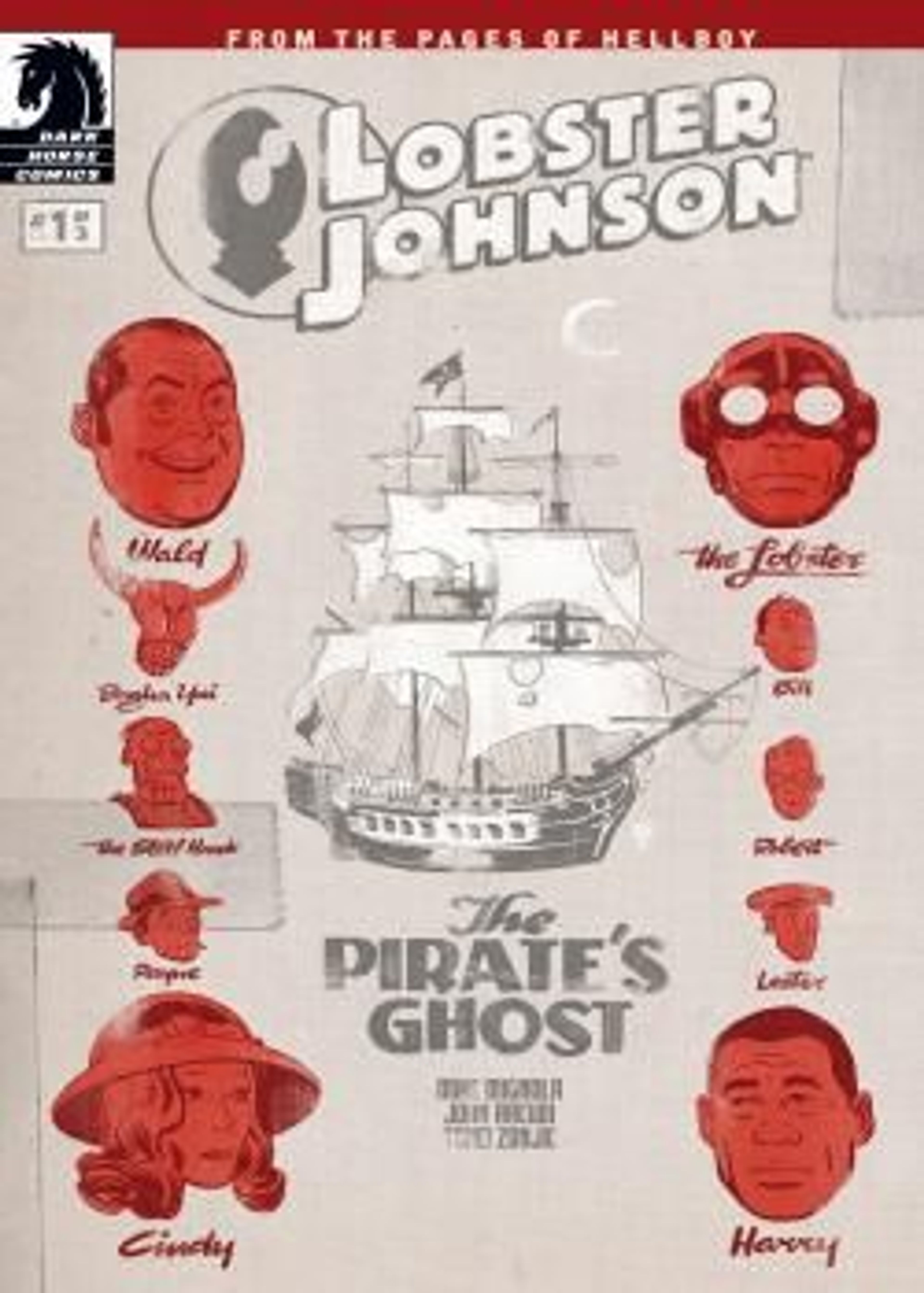 Lobster Johnson: The Pirate's Ghost (2017) poster