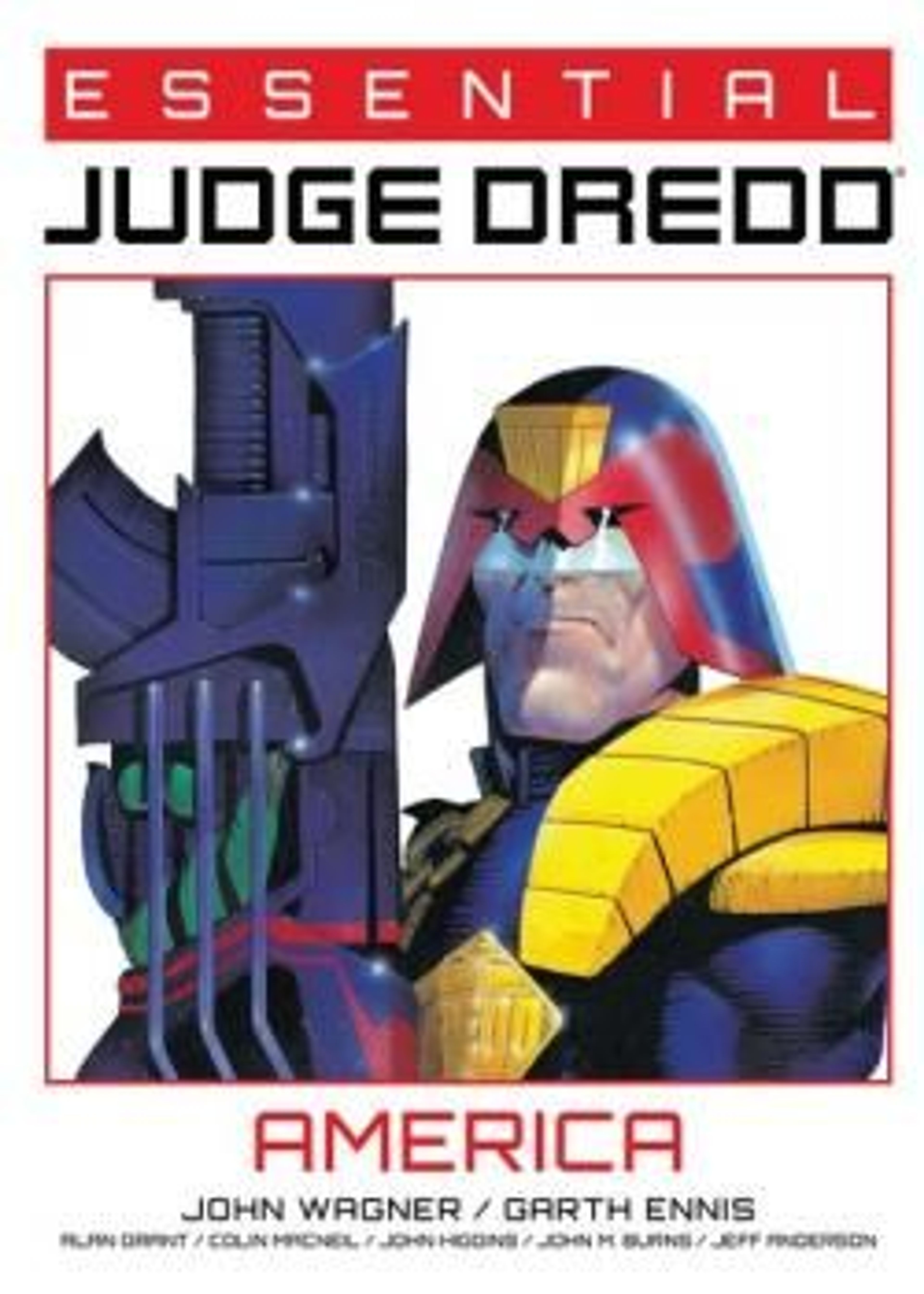 Essential Judge Dredd: America (2020) poster