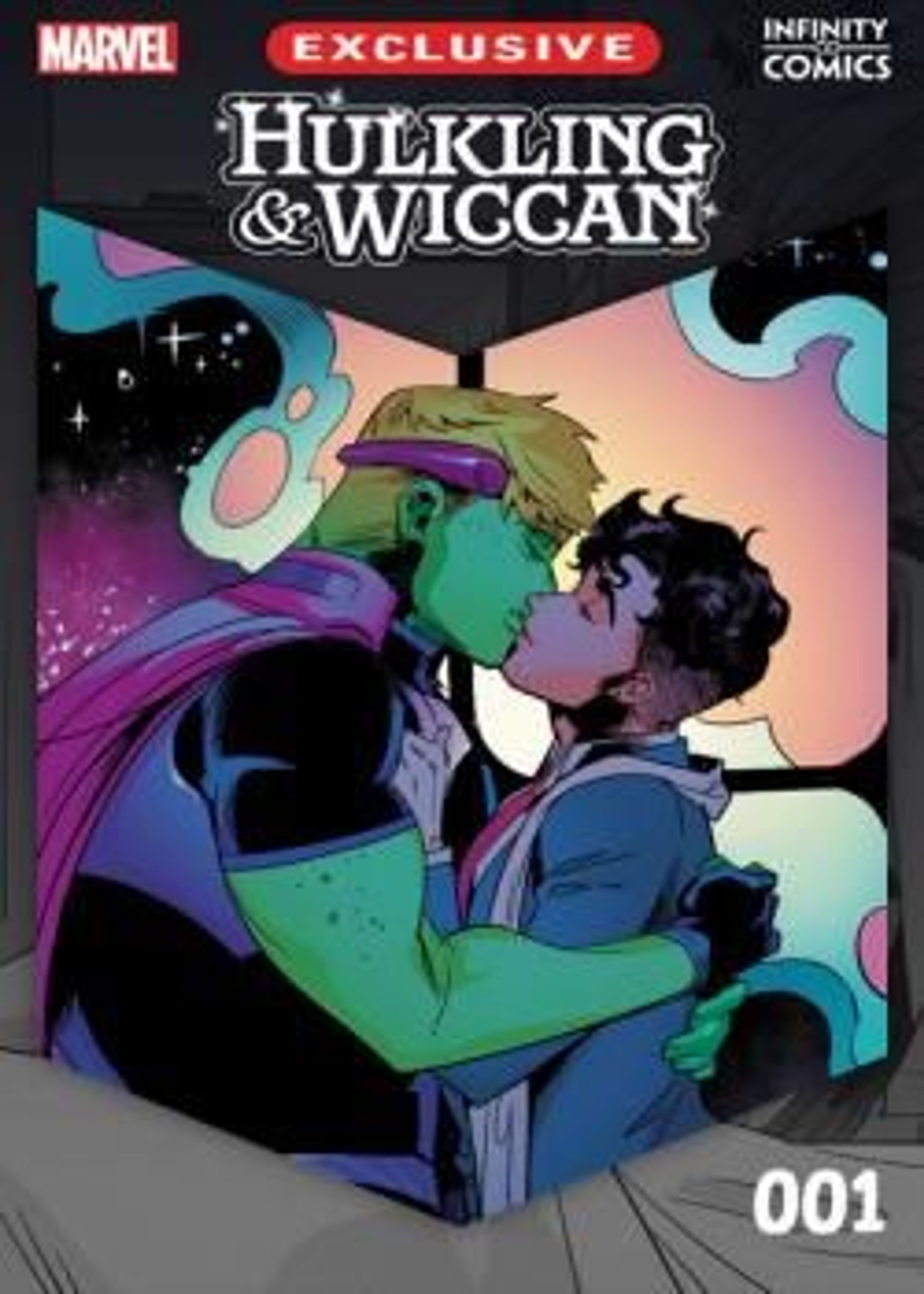 Hulkling & Wiccan Infinity Comic (2021) poster