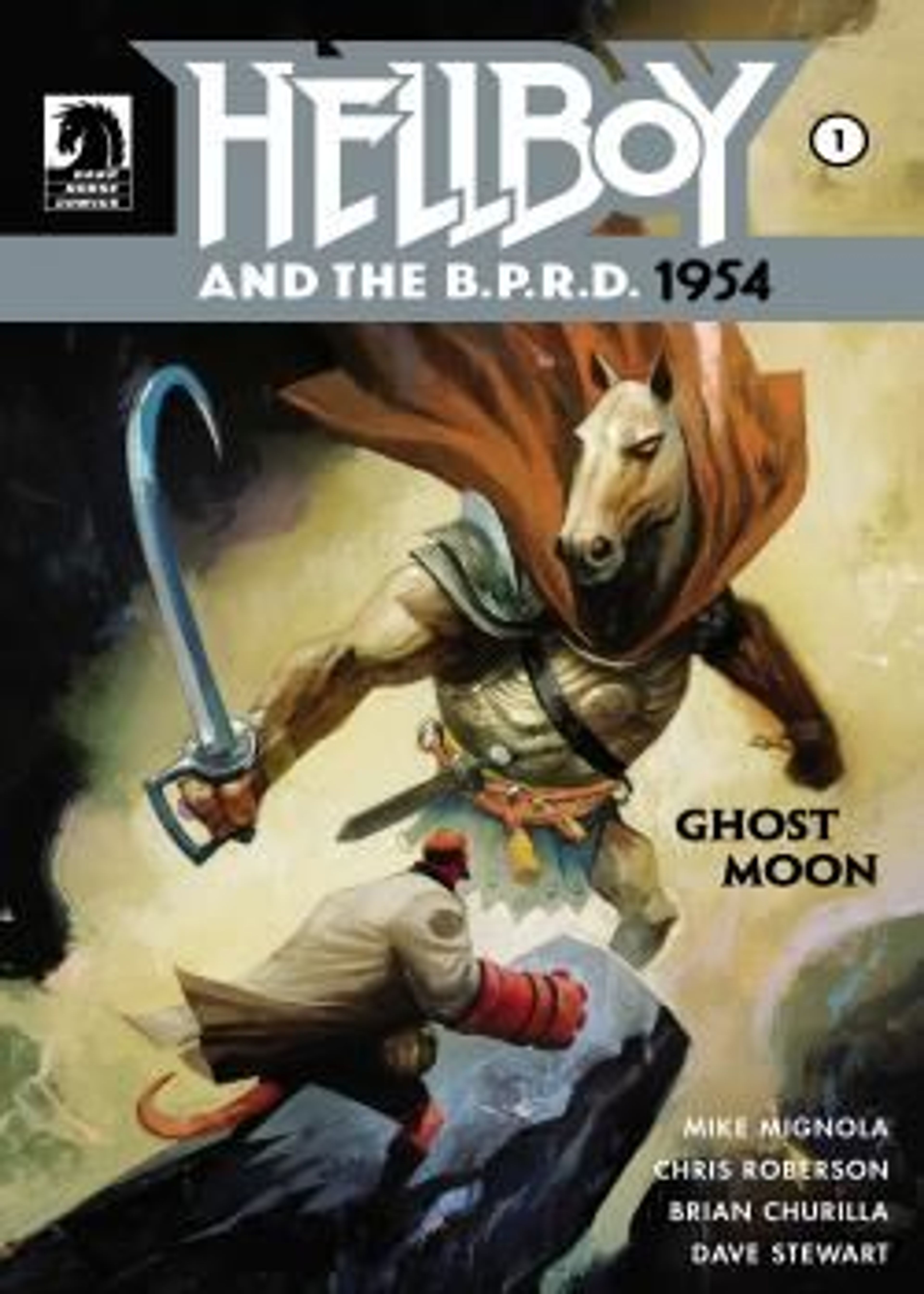 Hellboy and B.P.R.D. 1954 Ghost Moon poster