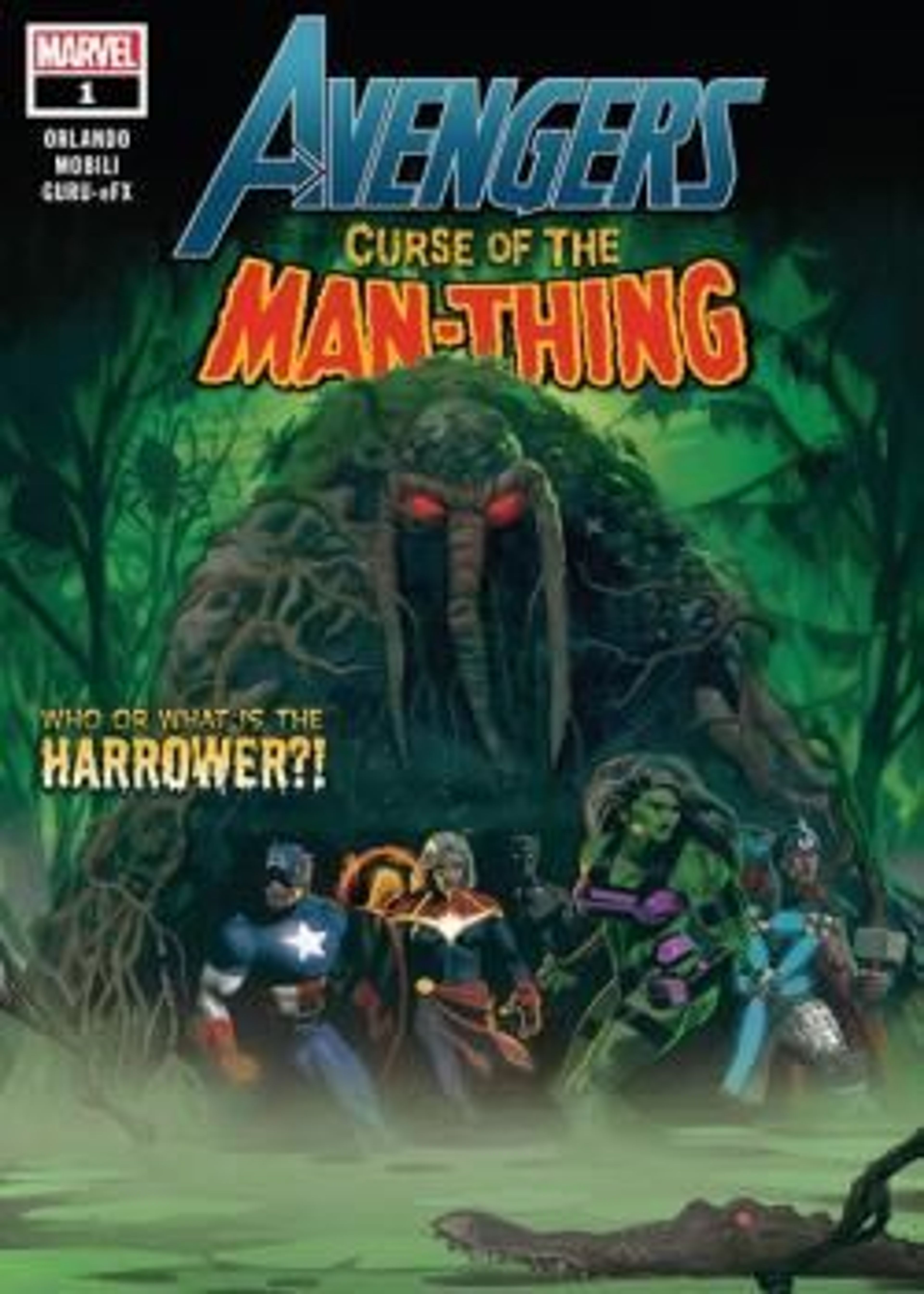 Avengers: Curse Of The Man-Thing (2021) poster