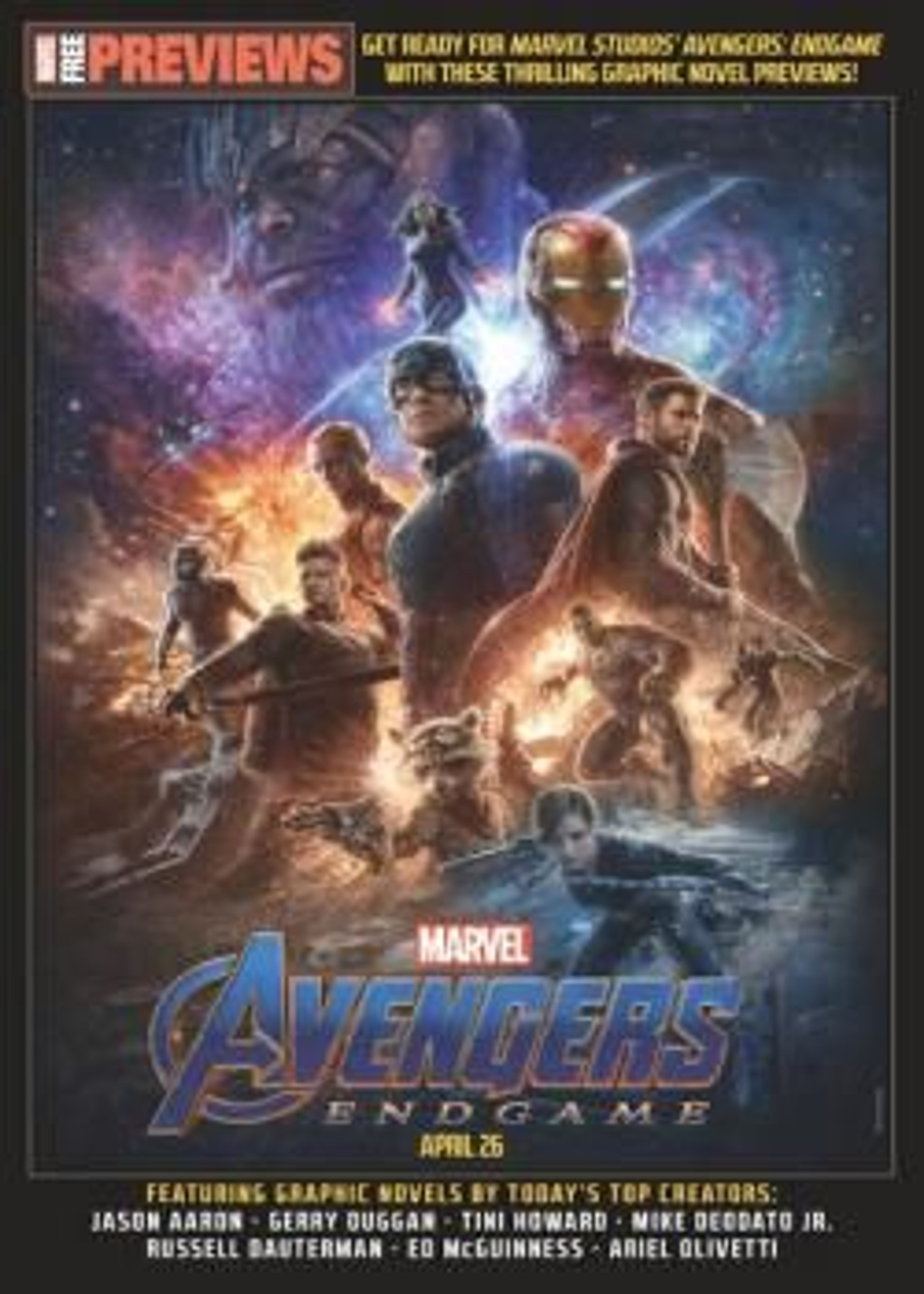 Avengers Start Here Sampler 2019 poster