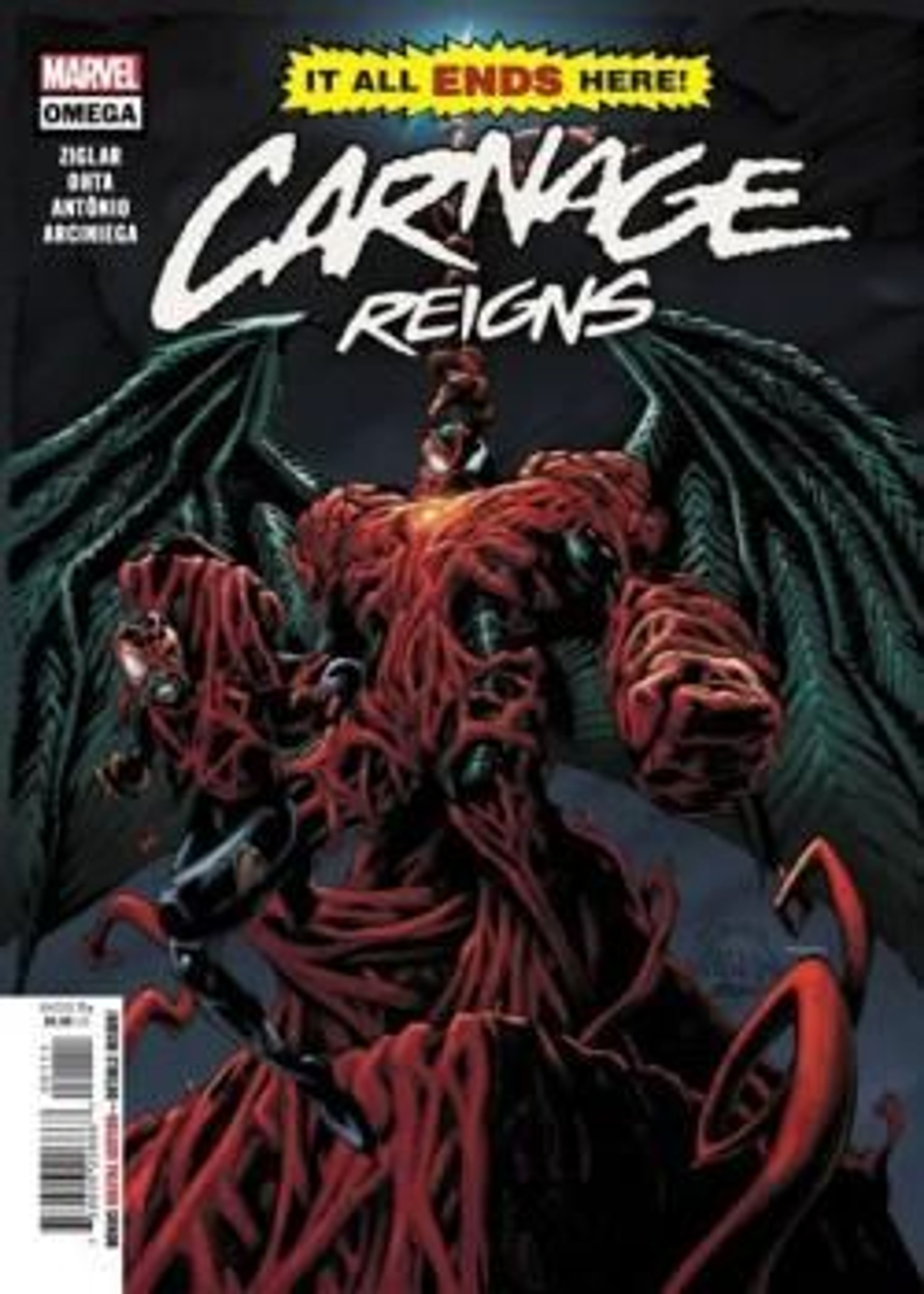 Carnage Reigns: Omega (2023-) poster