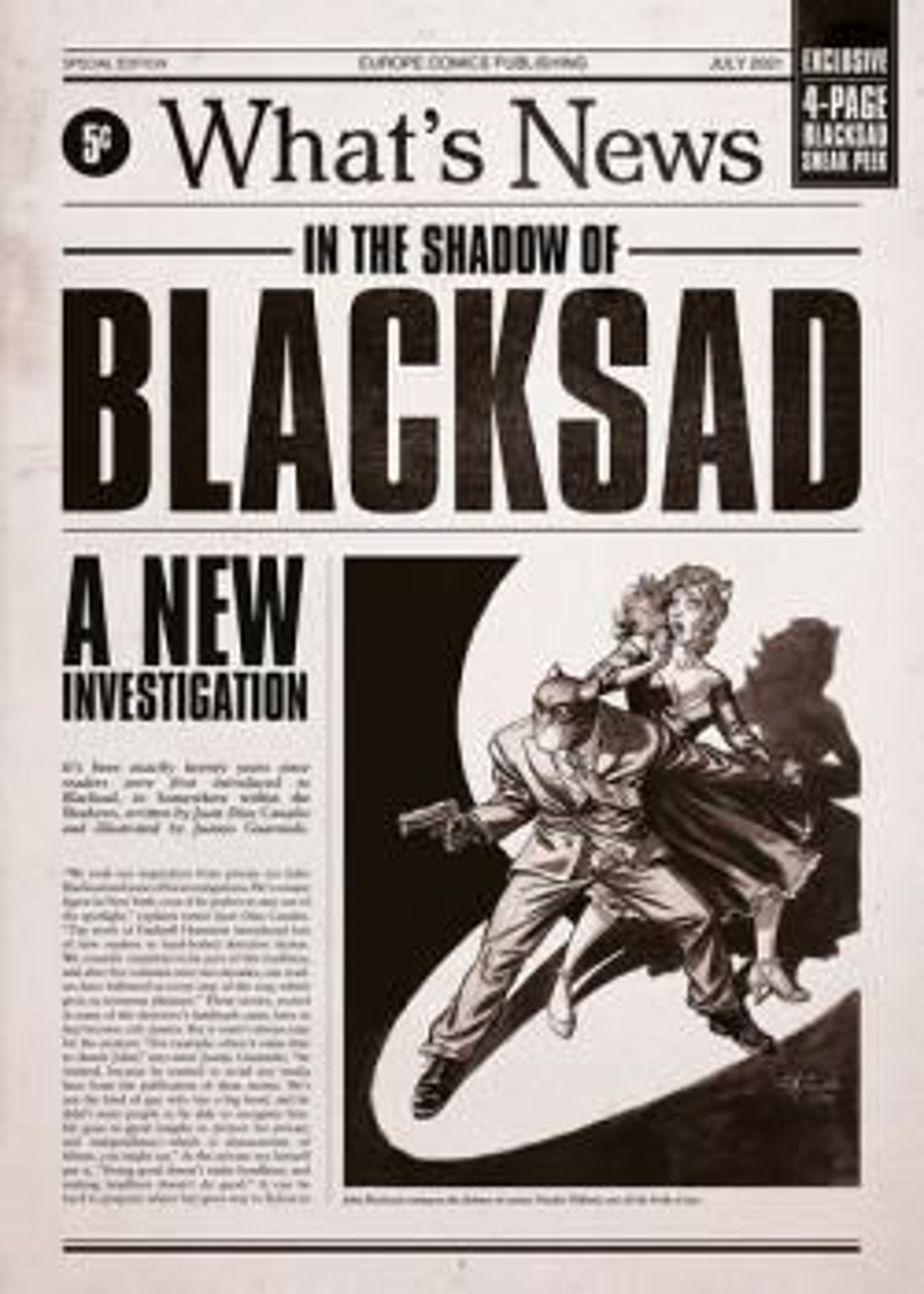 Blacksad - Special Edition: What's News (2021) poster