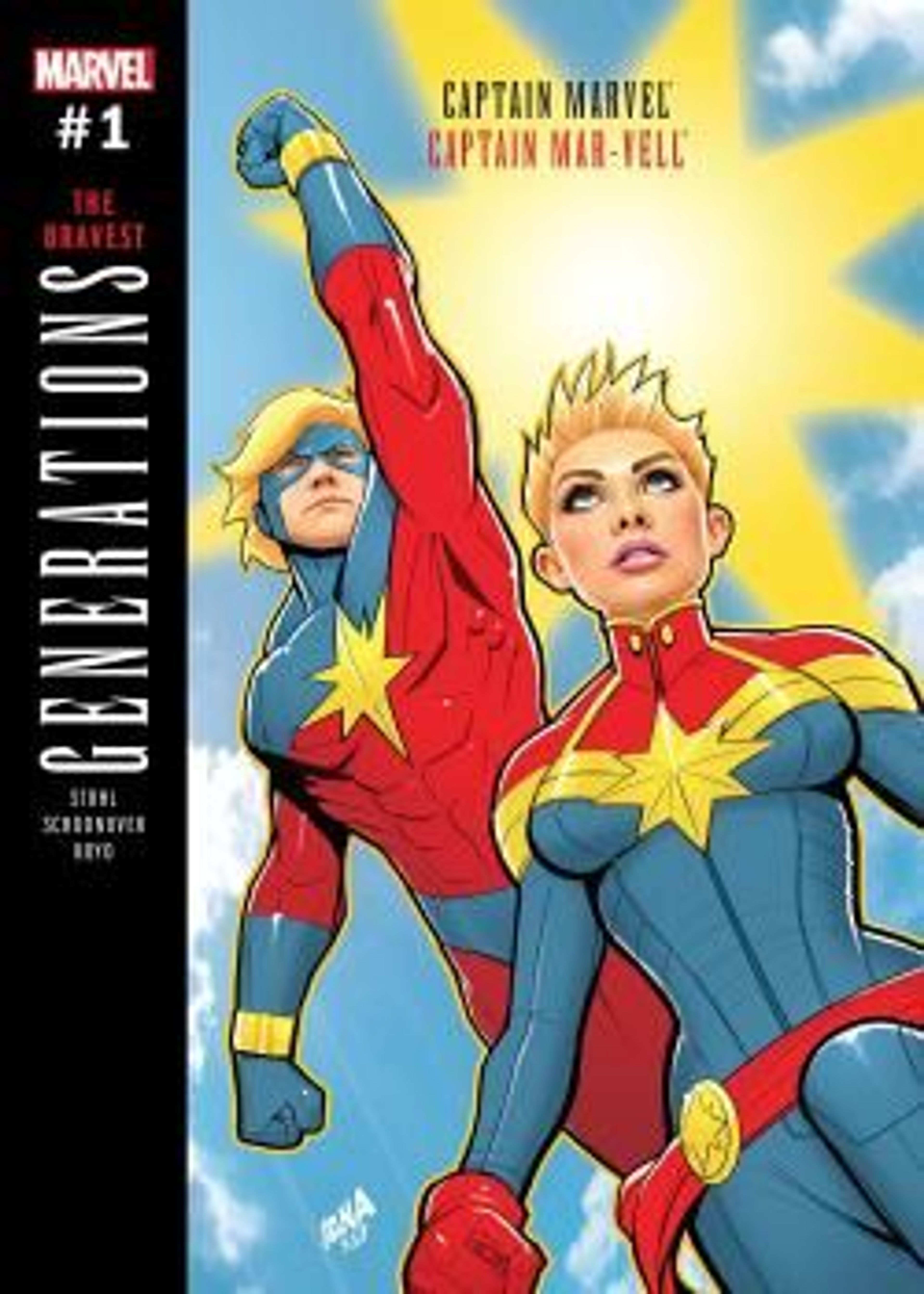 Generations: Captain Marvel & Captain Mar-Vell (2017) poster