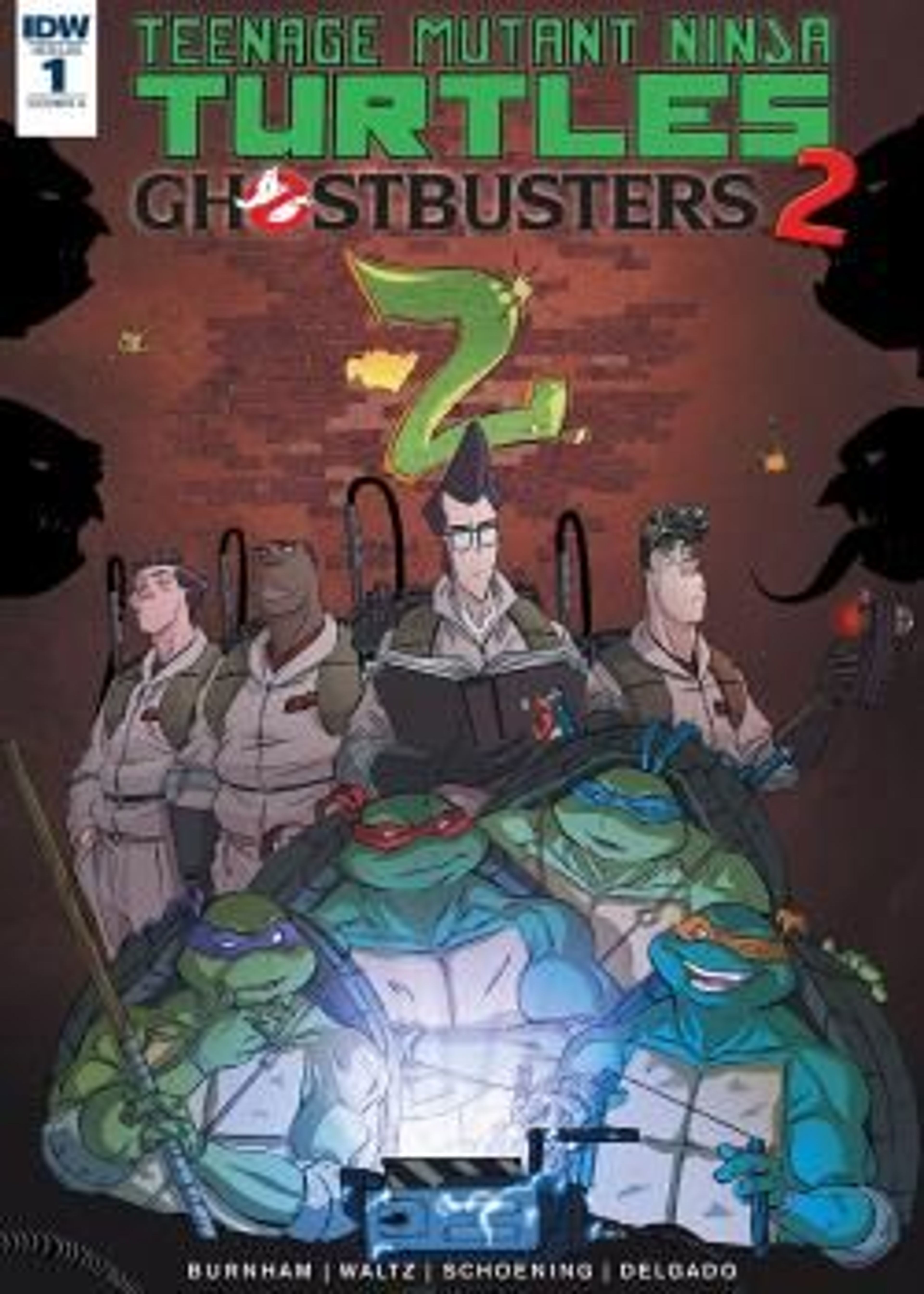 Teenage Mutant Ninja Turtles/Ghostbusters II (2017) poster