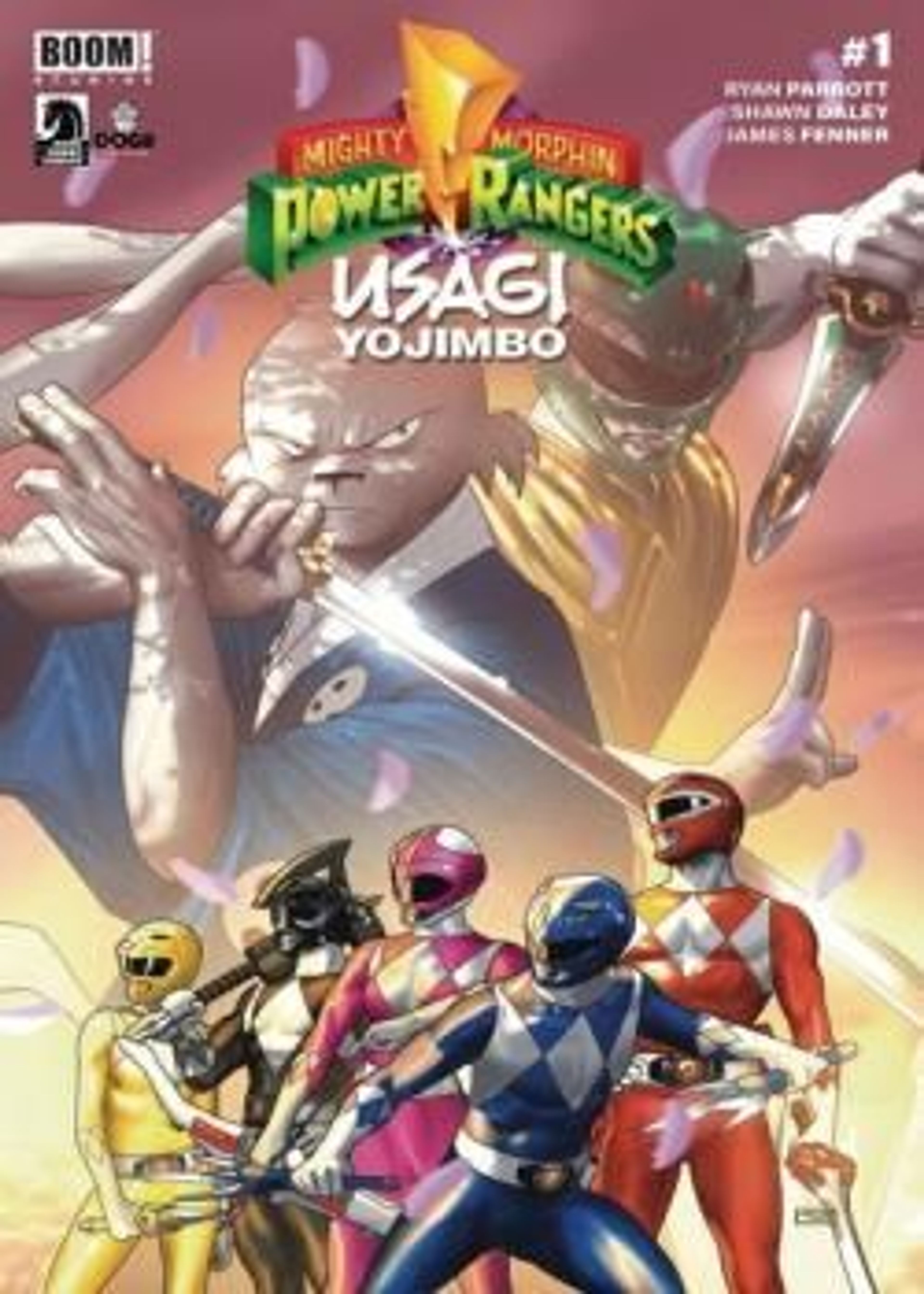 Mighty Morphin Power Rangers / Usagi Yojimbo (2024-) poster