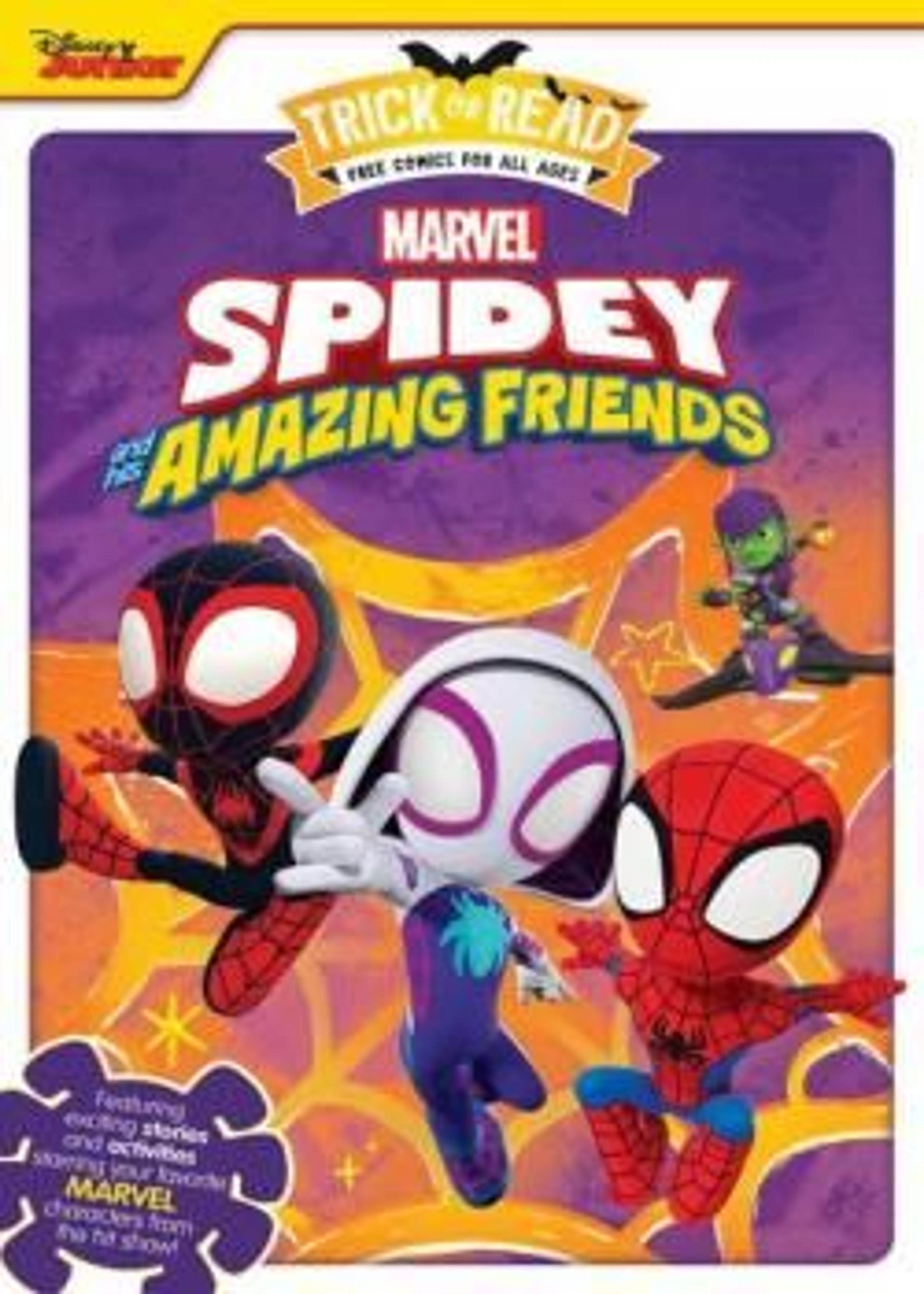 Spidey and Friends Halloween Trick-or-Read 2024 poster