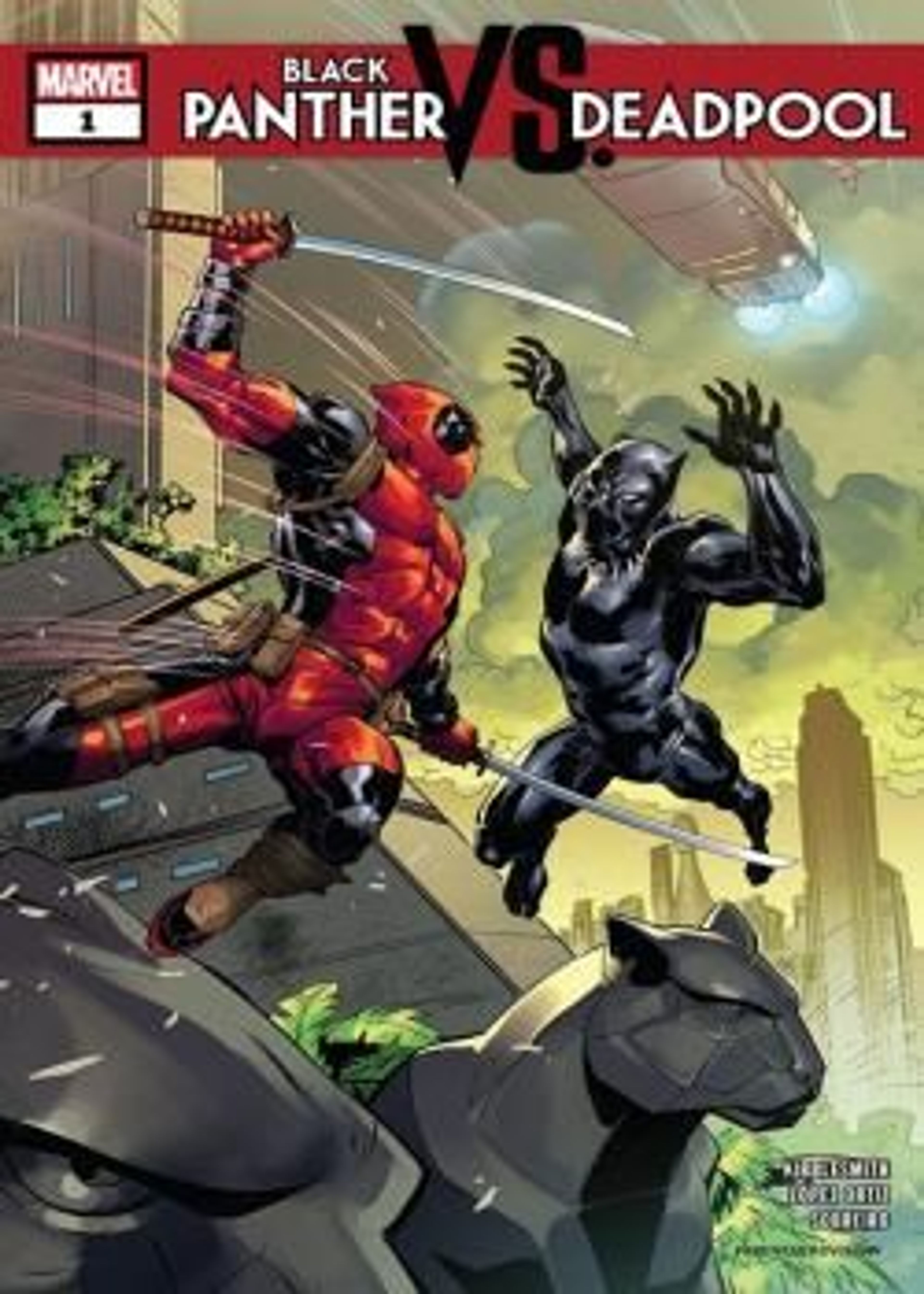 Black Panther vs. Deadpool (2018-2019) poster