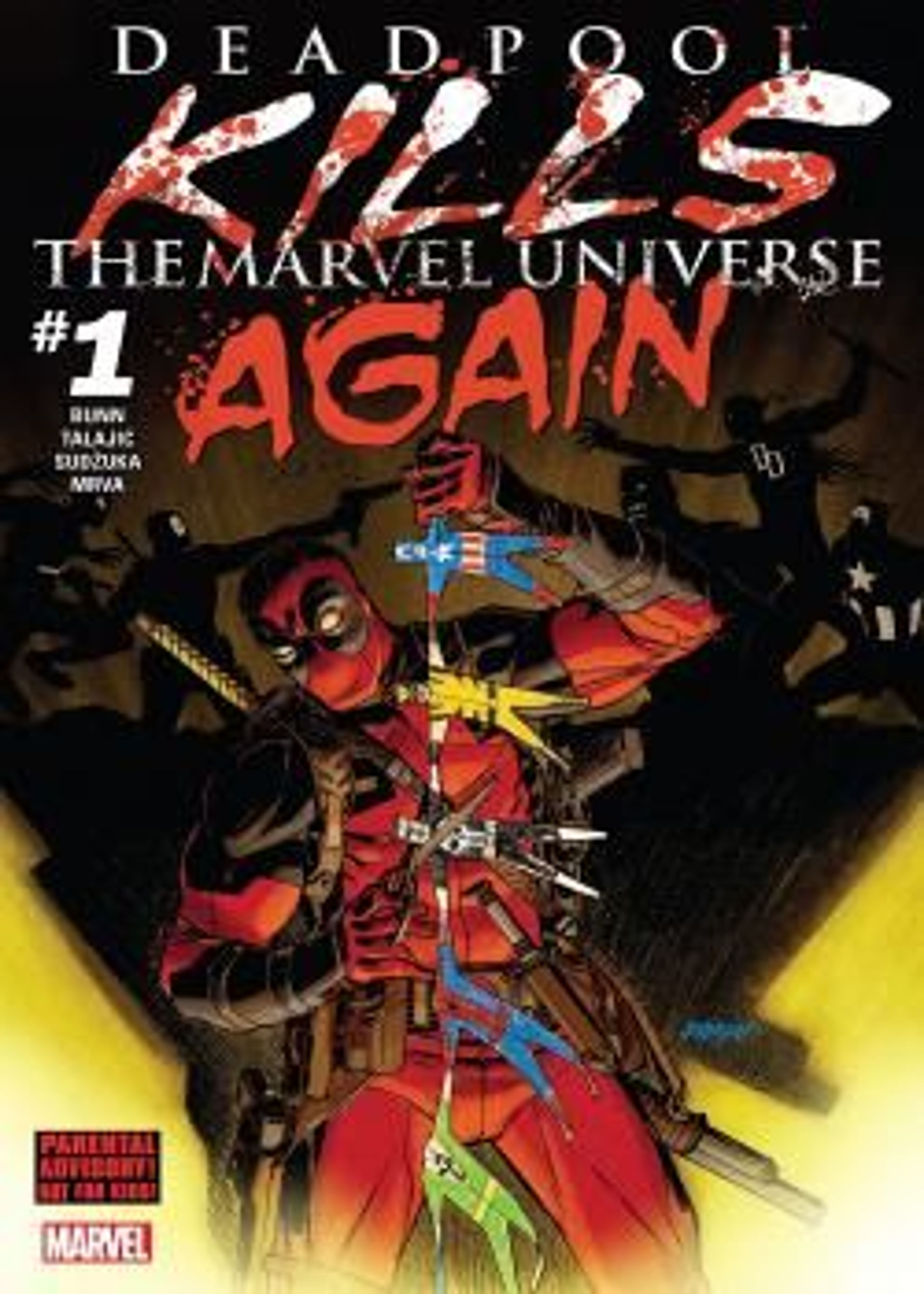 Deadpool Kills The Marvel Universe Again (2017) poster