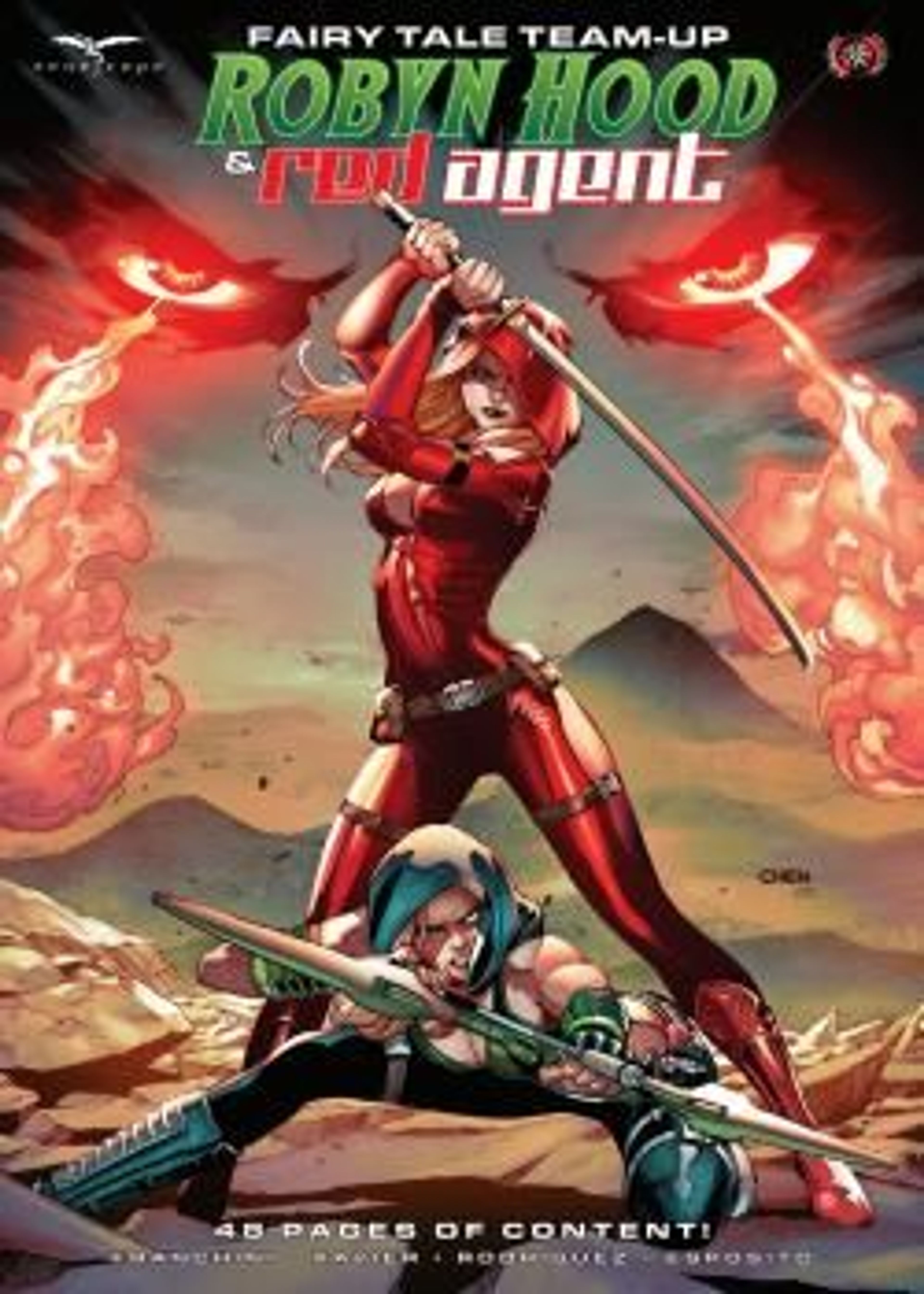 Fairy Tale Team-Up: Robyn Hood & Red Agent (2024) Poster