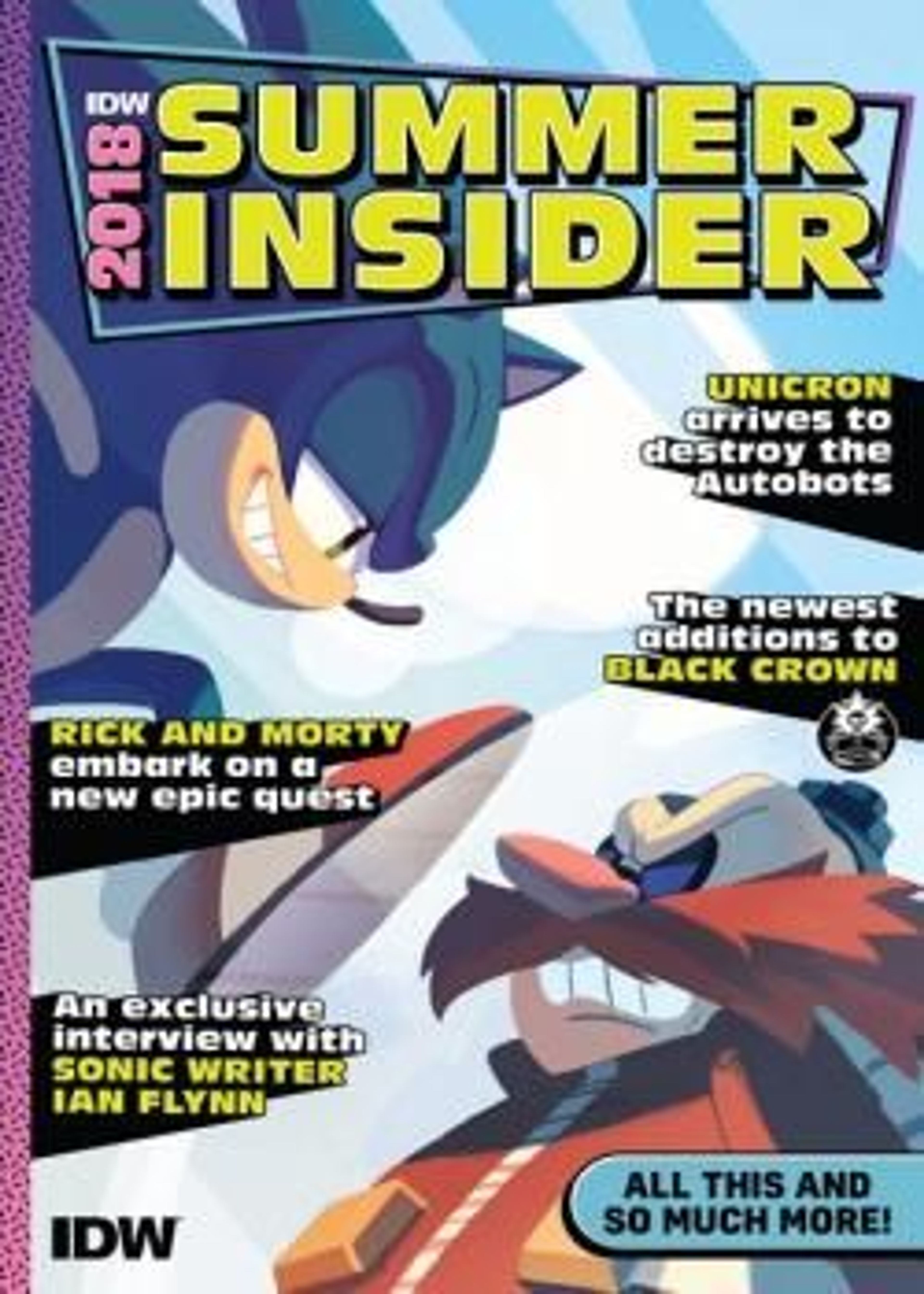 IDW Summer Insider 2018 poster