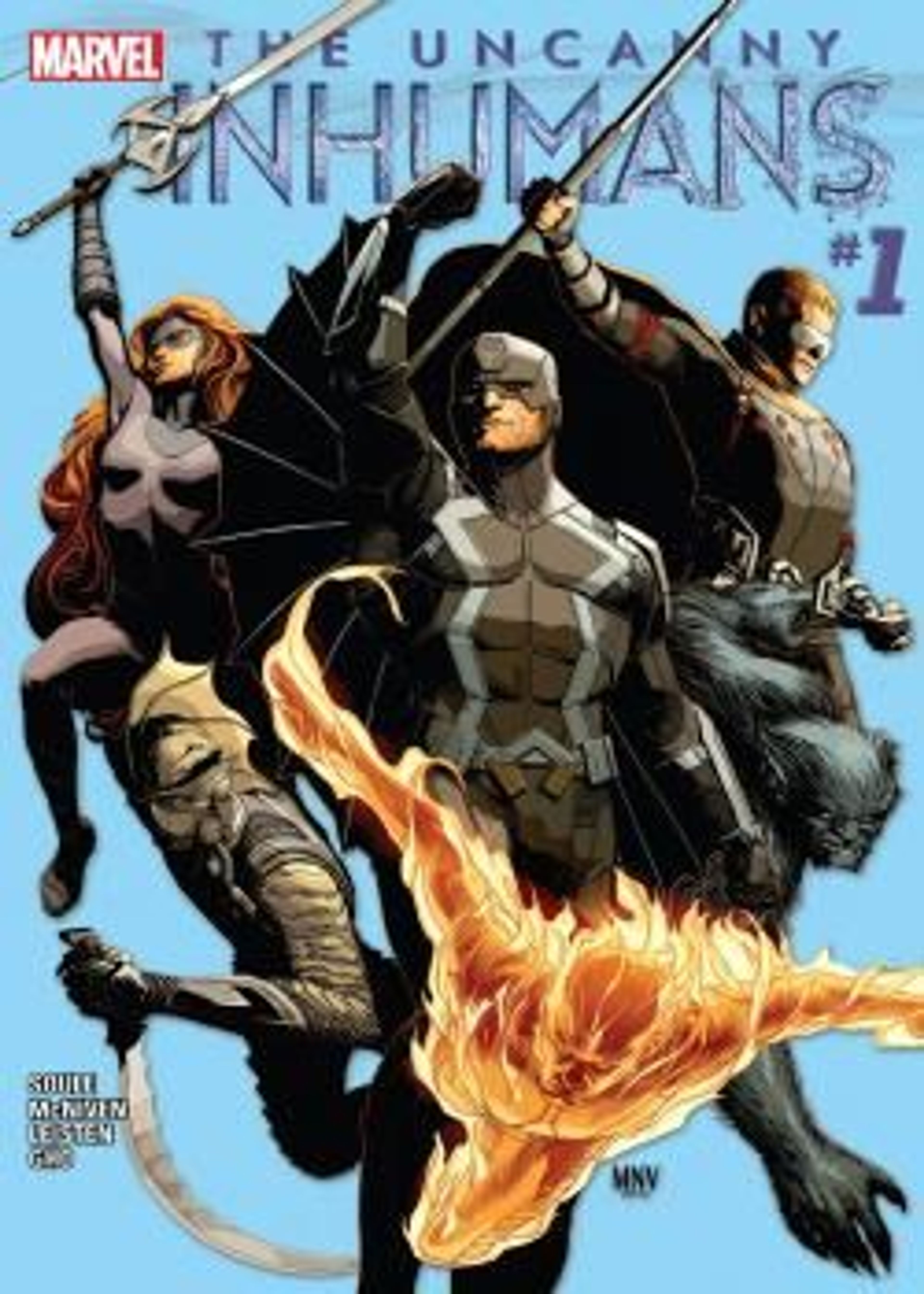 Uncanny Inhumans (2015-) poster