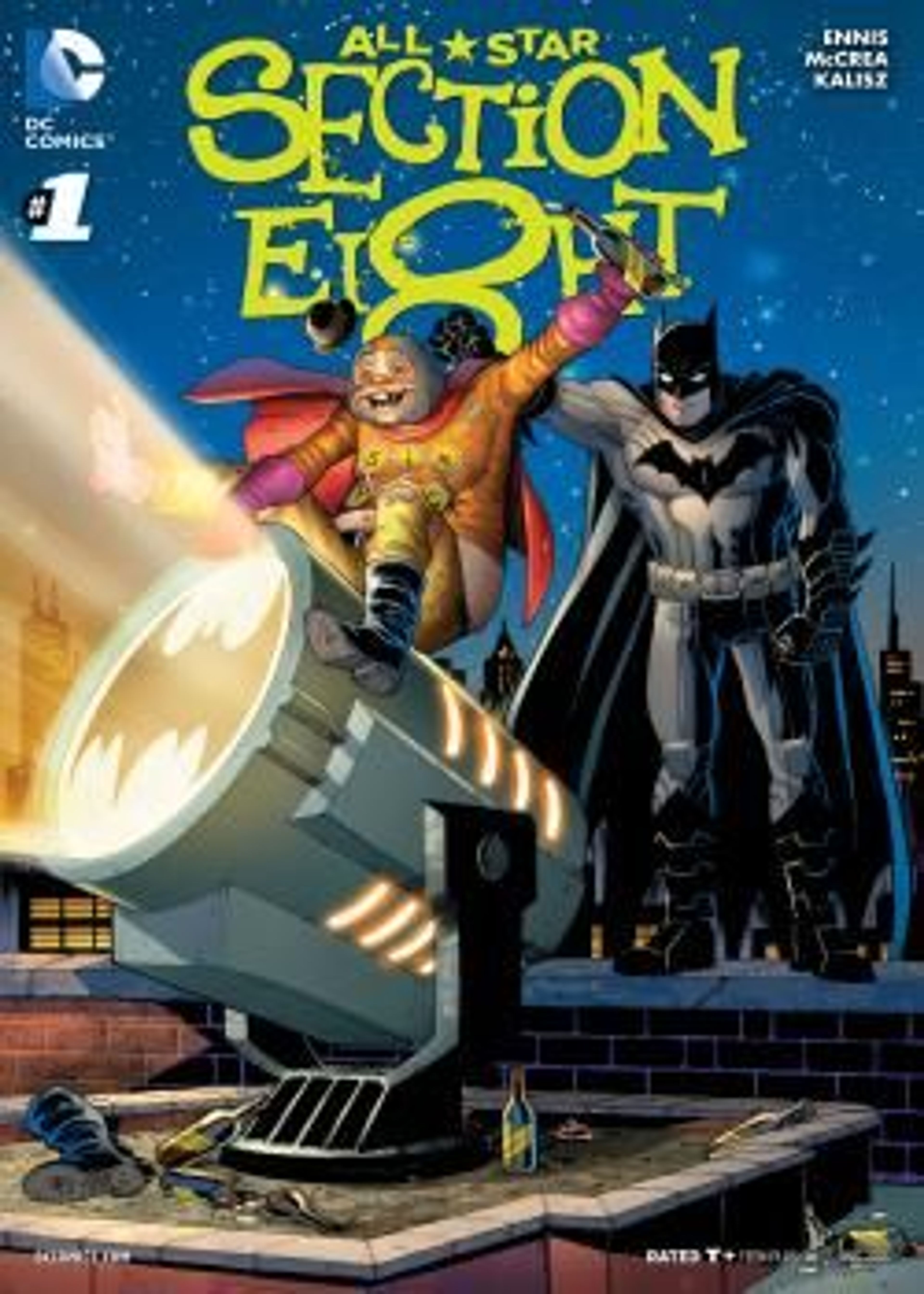 All-Star Section Eight (2015-2016) (New 52) poster