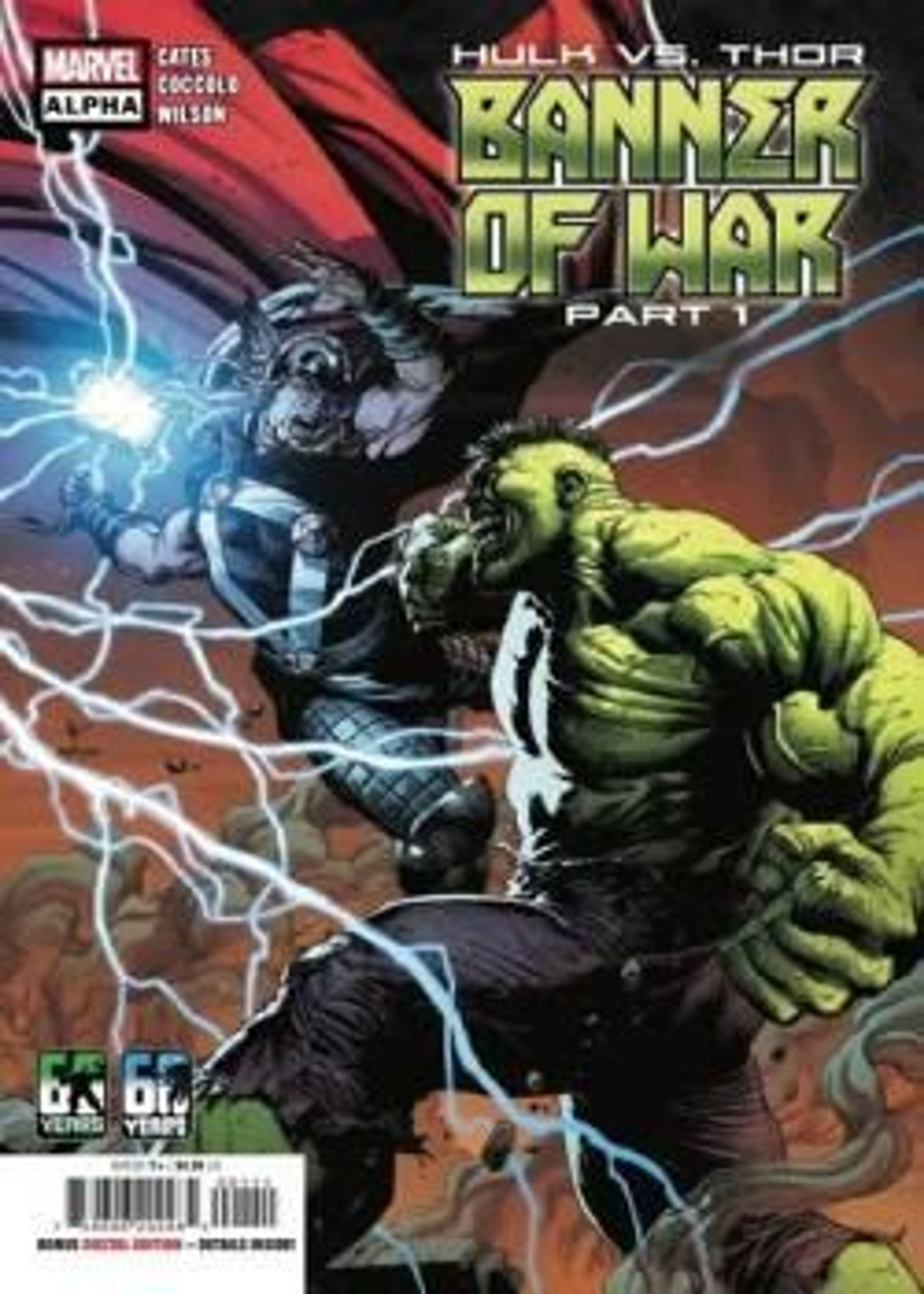 Hulk vs. Thor: Banner of War Alpha (2022-) poster