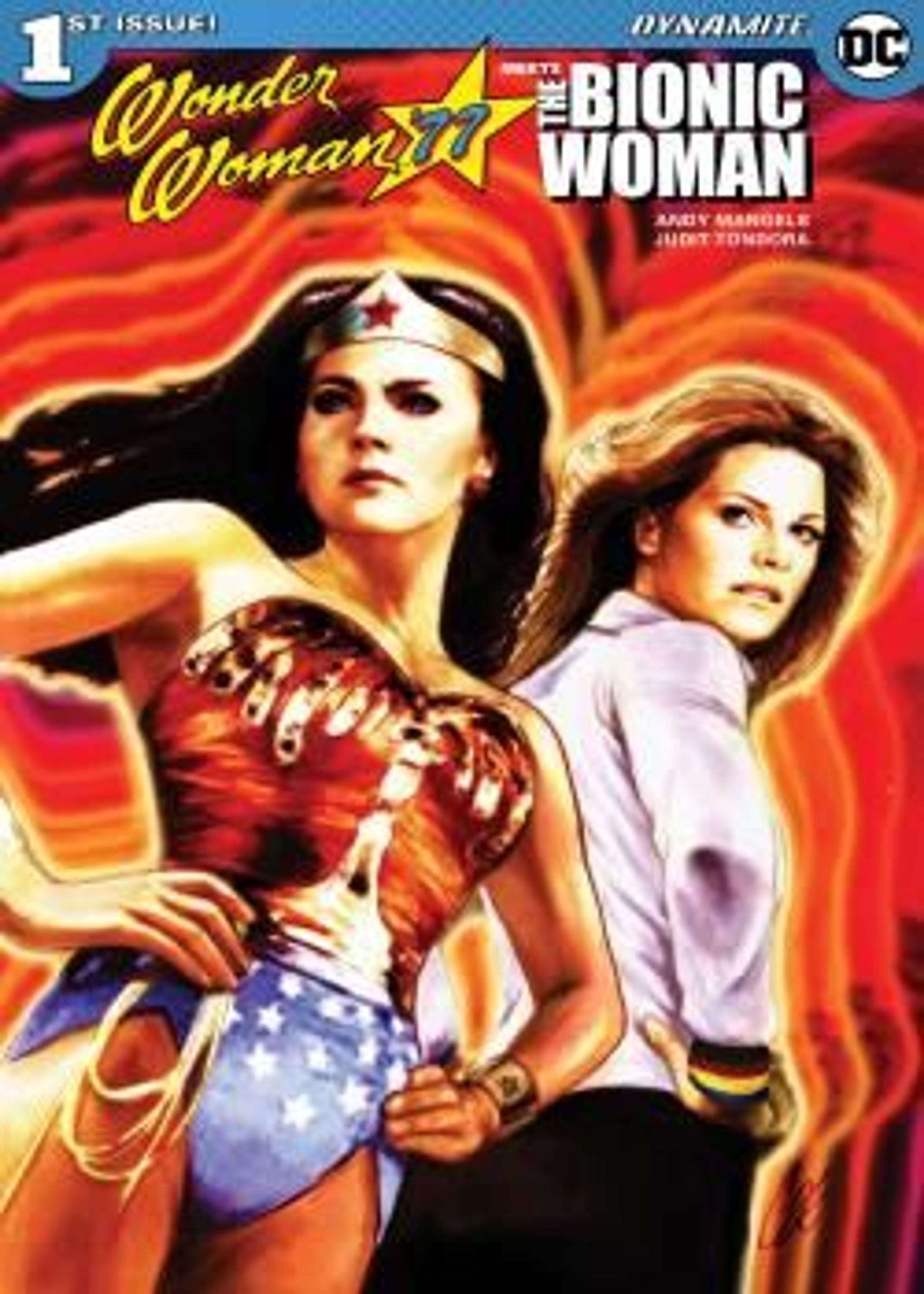 Wonder Woman '77 Meets The Bionic Woman poster