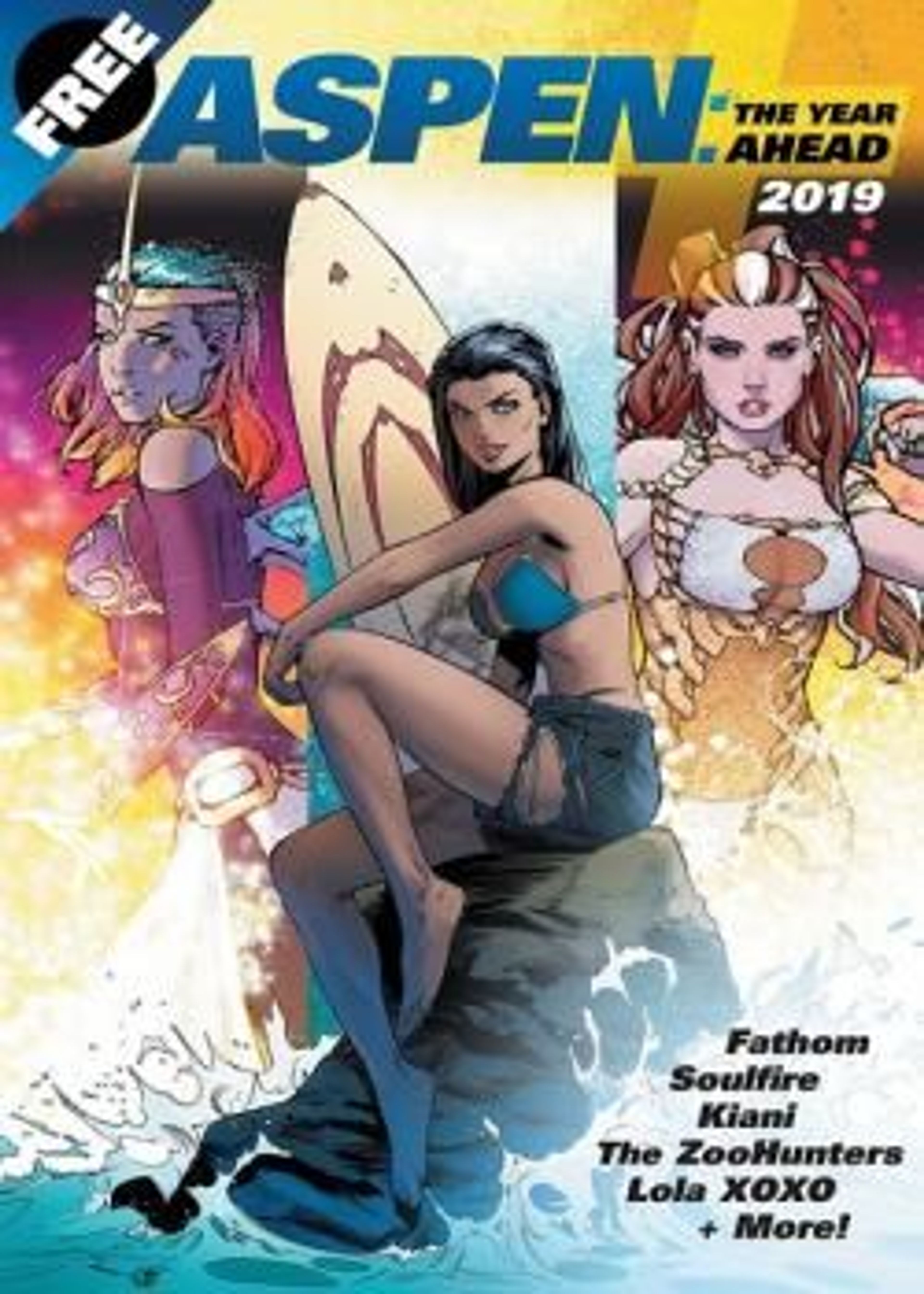 Aspen Comics 2019: The Year Ahead poster