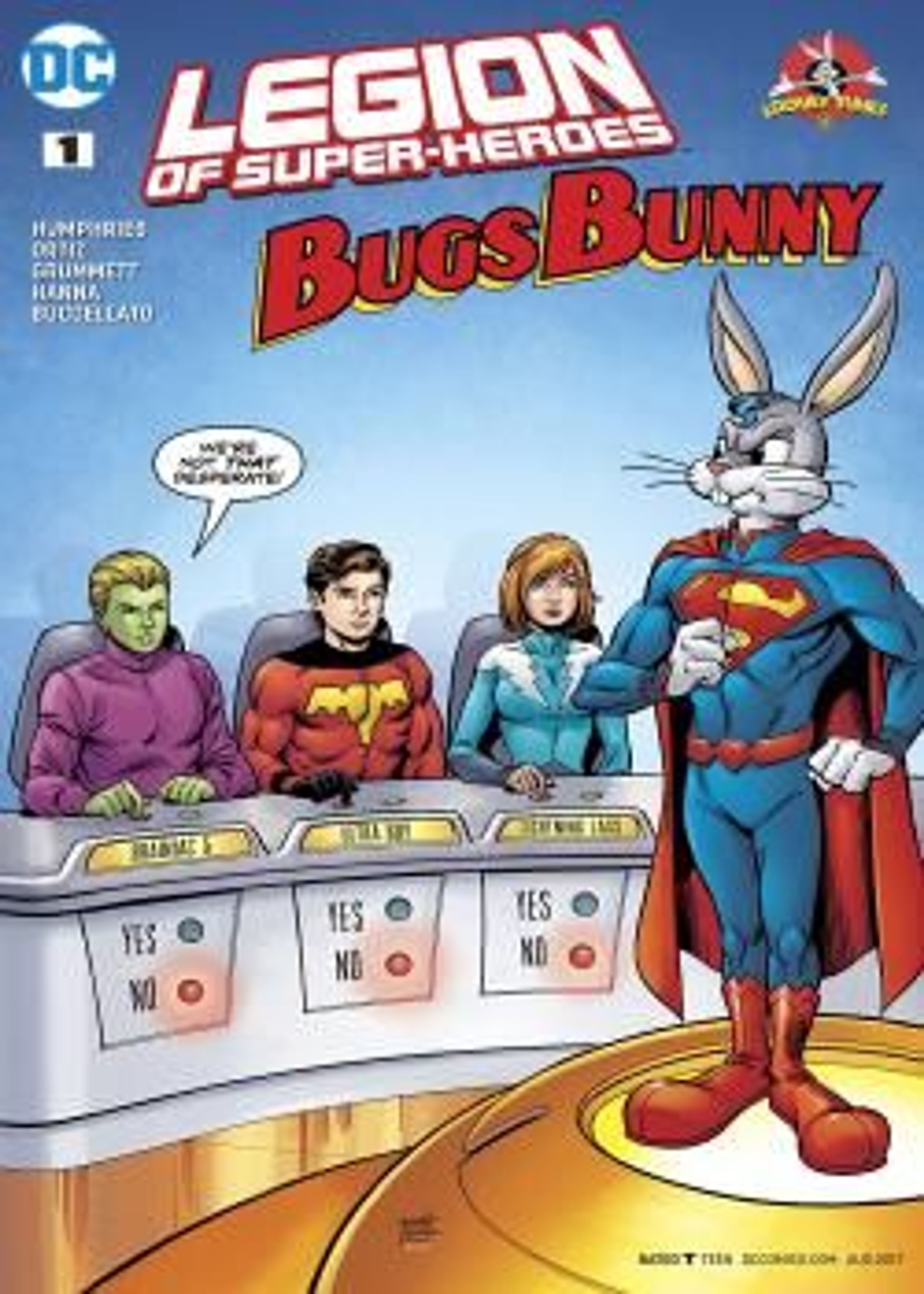 Legion of Super Heroes/Bugs Bunny Special (2017-) poster