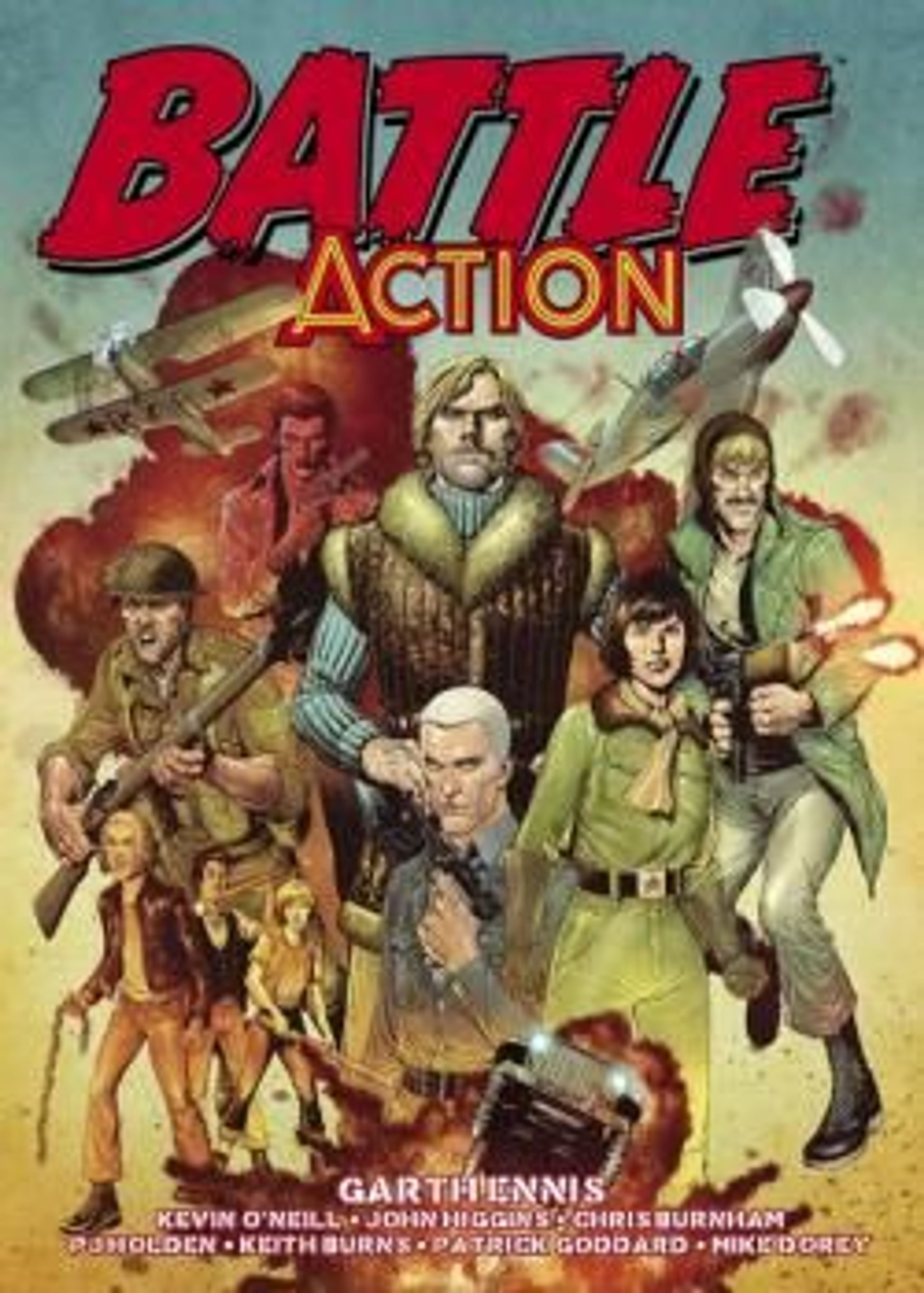 Battle Action: New War Comics by Garth Ennis (2022-) poster