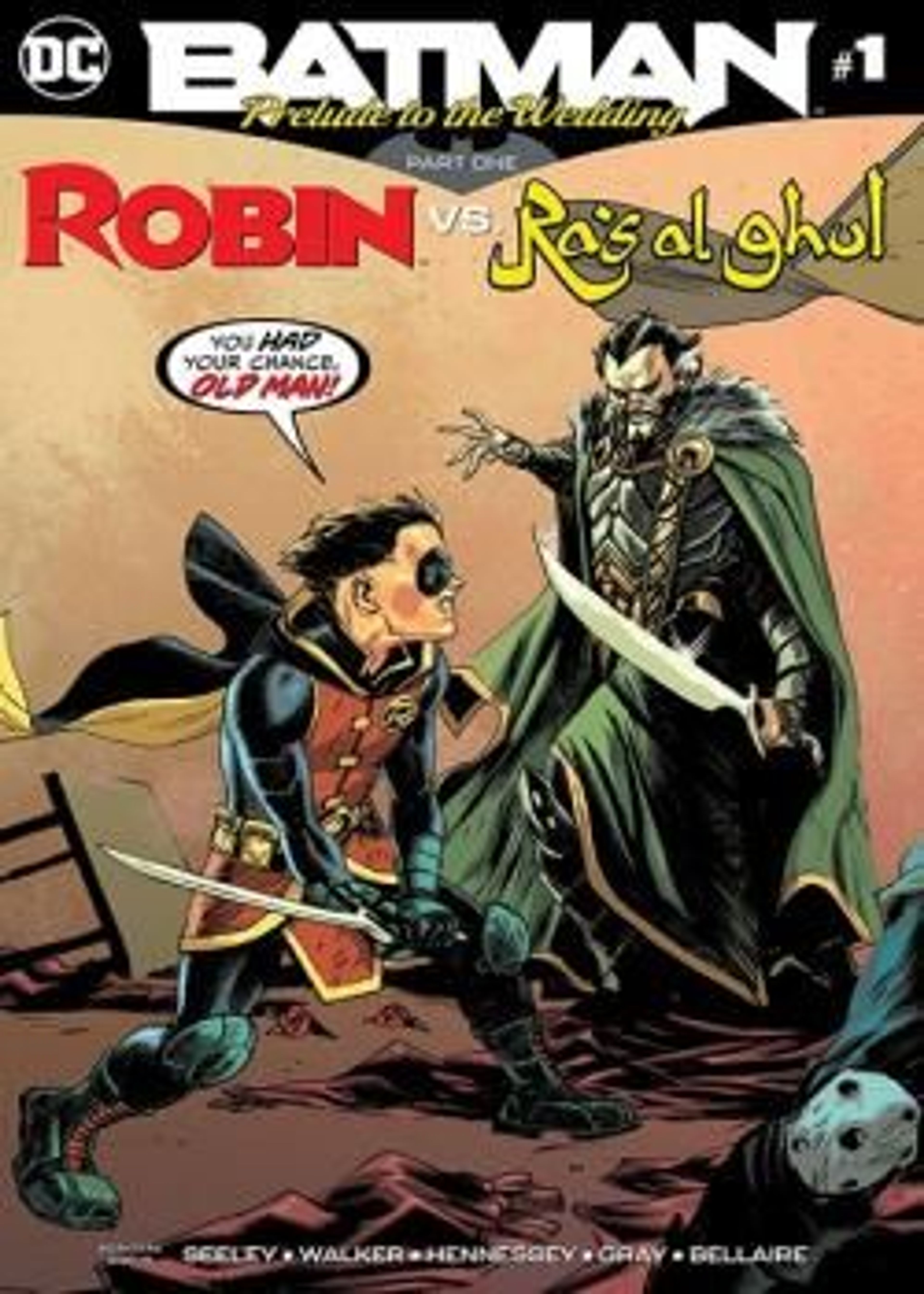 Batman: Prelude to the Wedding: Robin vs. Ra's Al Ghul (2018-) poster