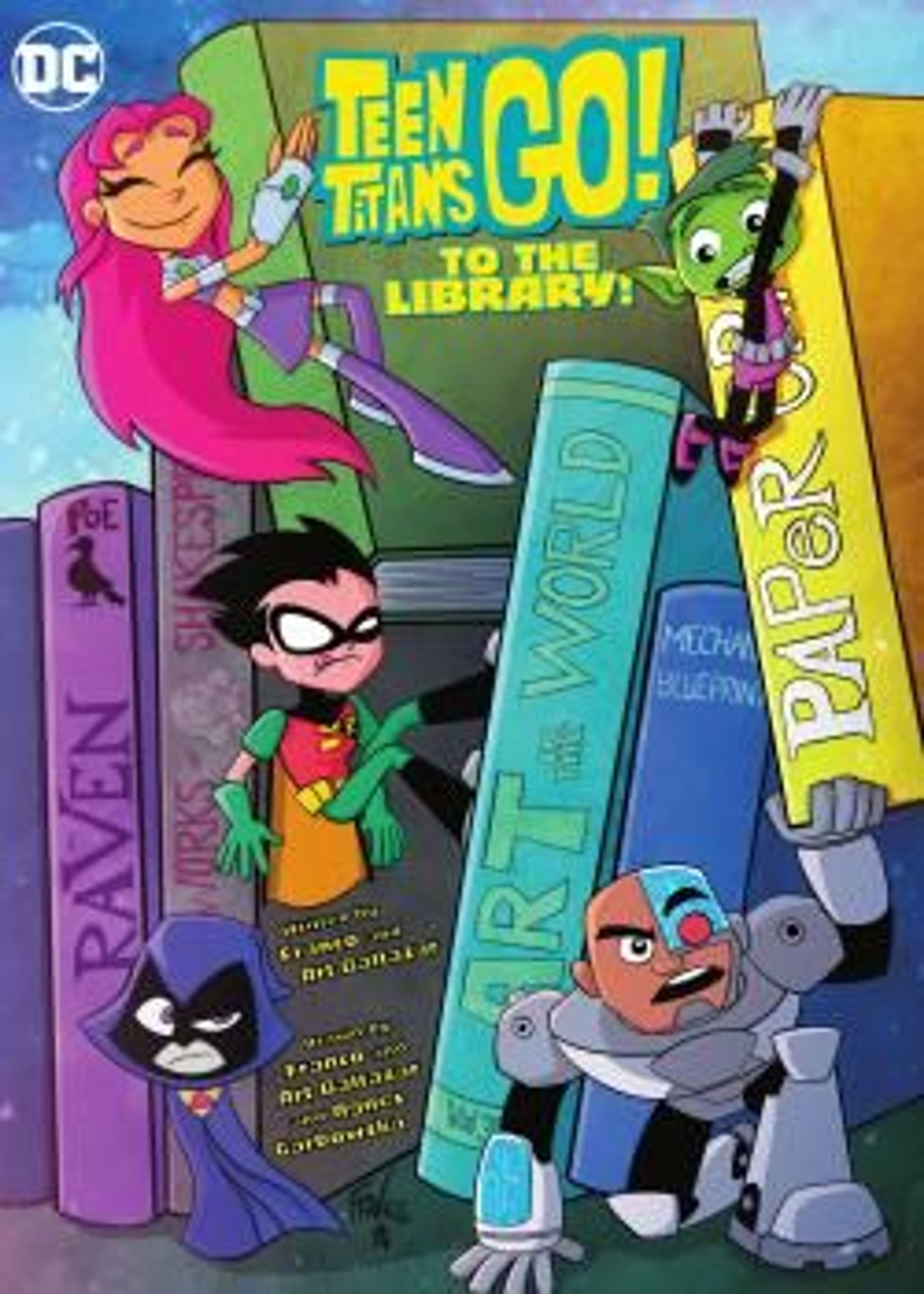 Teen Titans Go! To the Library (2024) poster