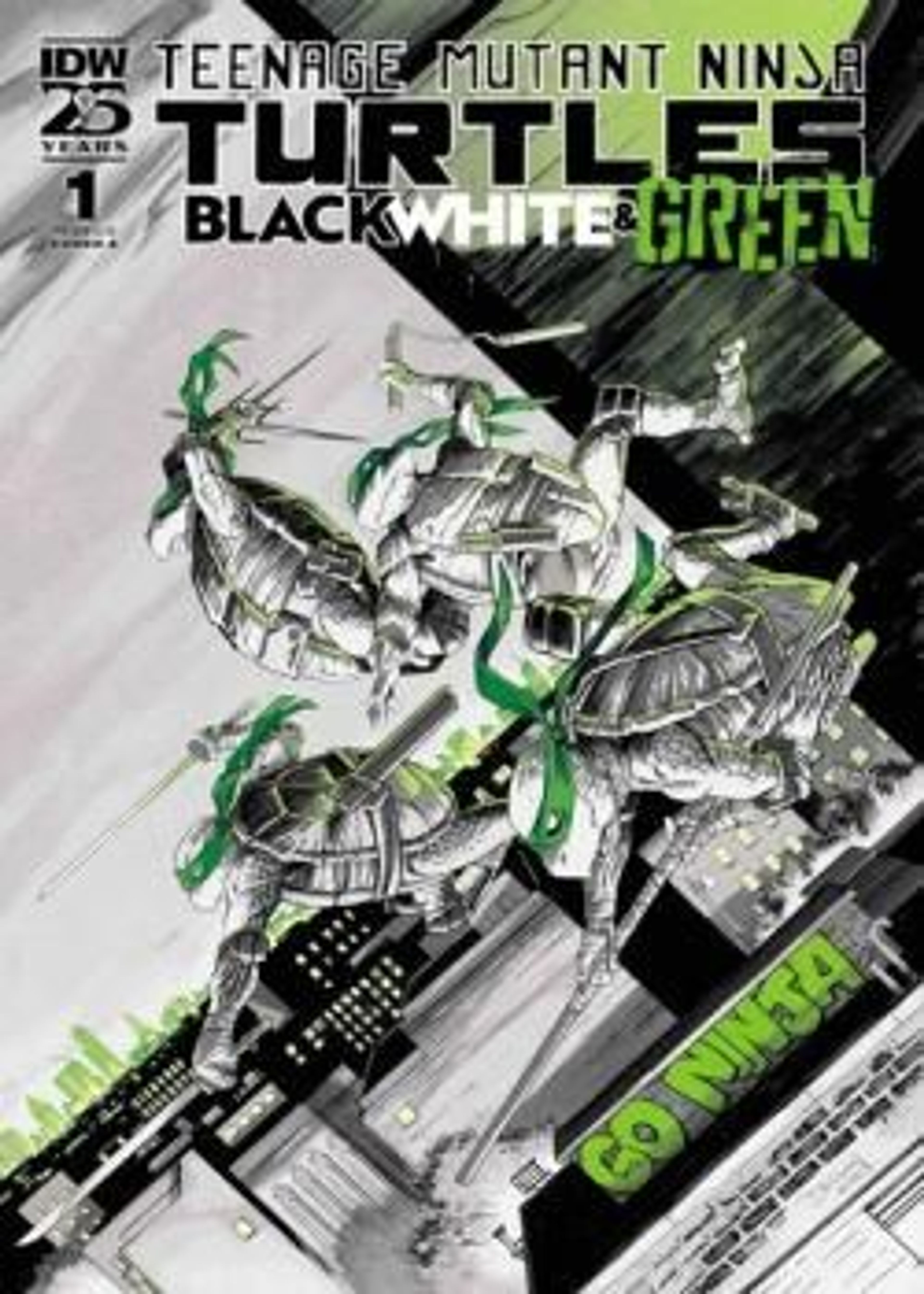 Teenage Mutant Ninja Turtles: Black, White, & Green (2024-) poster