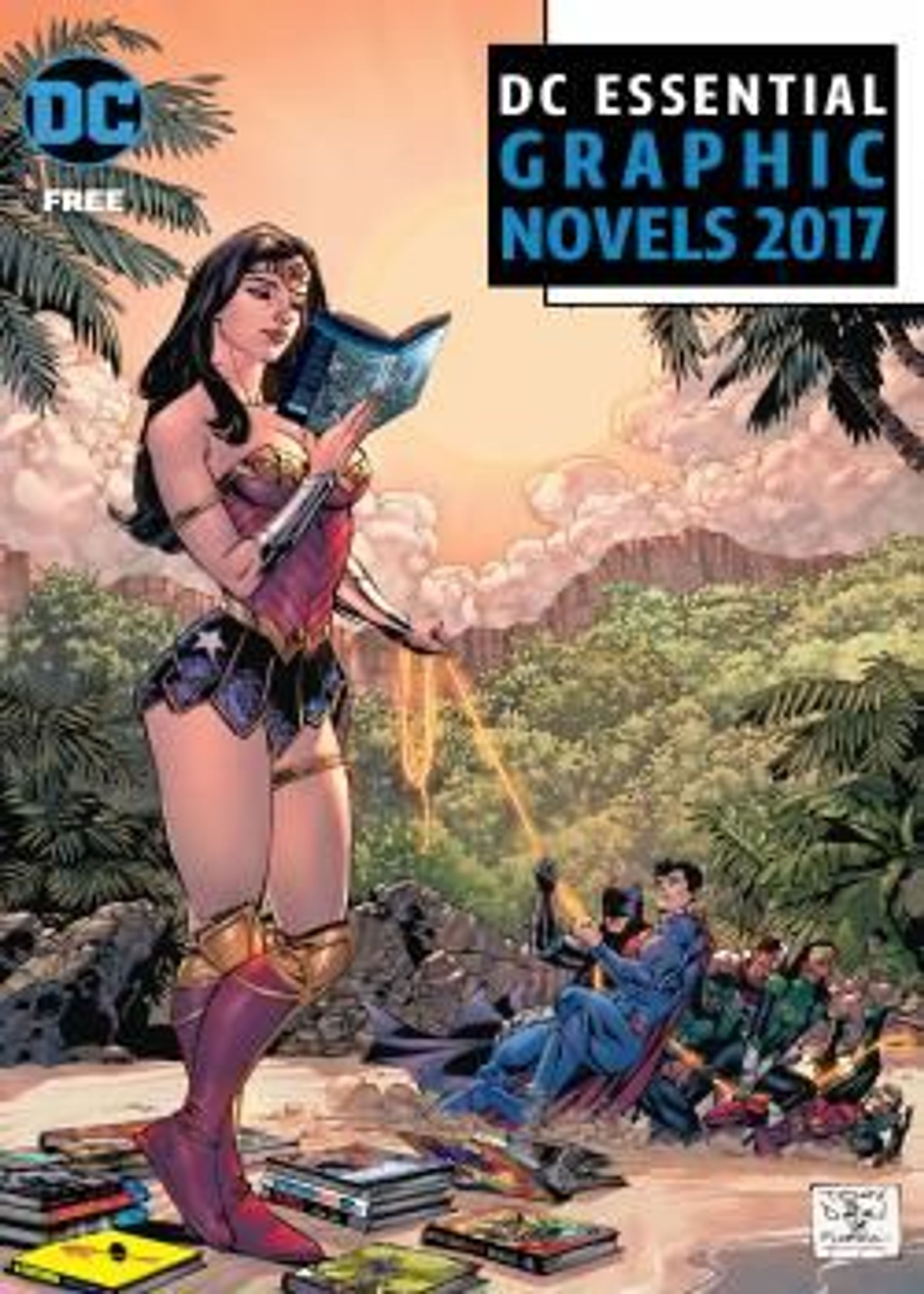 DC Essential Graphic Novels 2017 poster