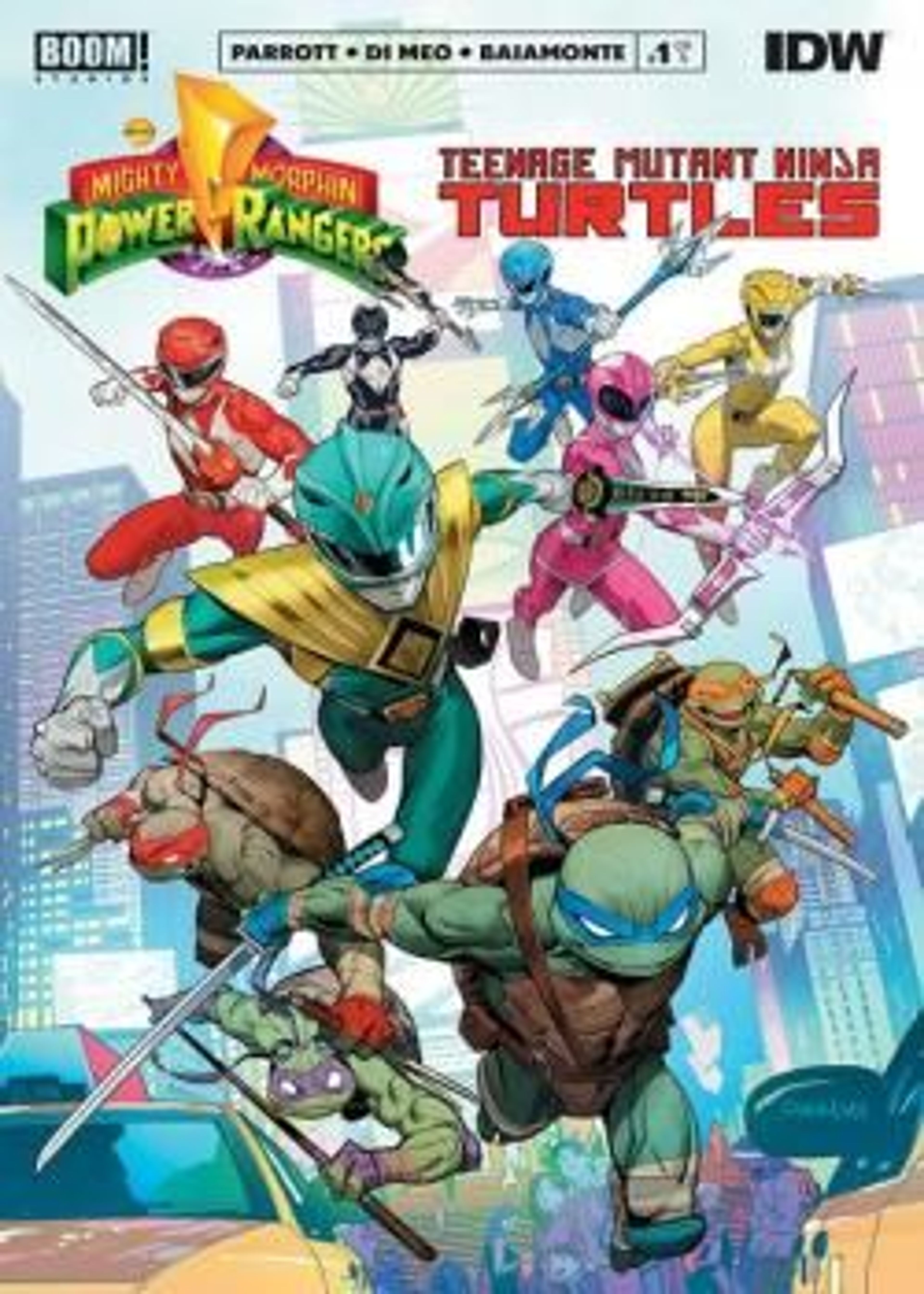 Mighty Morphin Power Rangers/Teenage Mutant Ninja Turtles (2019-) poster