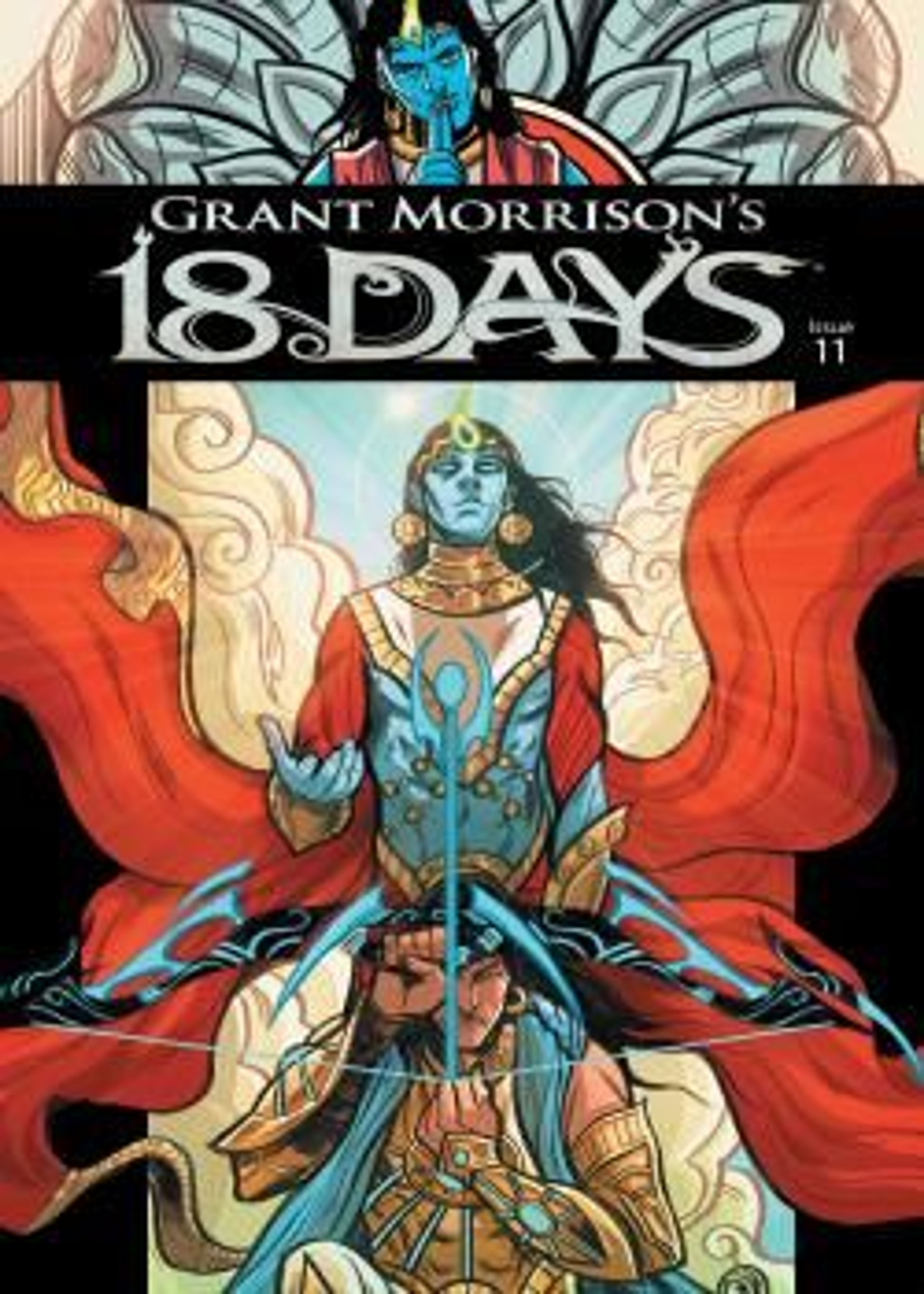 Grant Morrison's 18 Days (2015-) poster