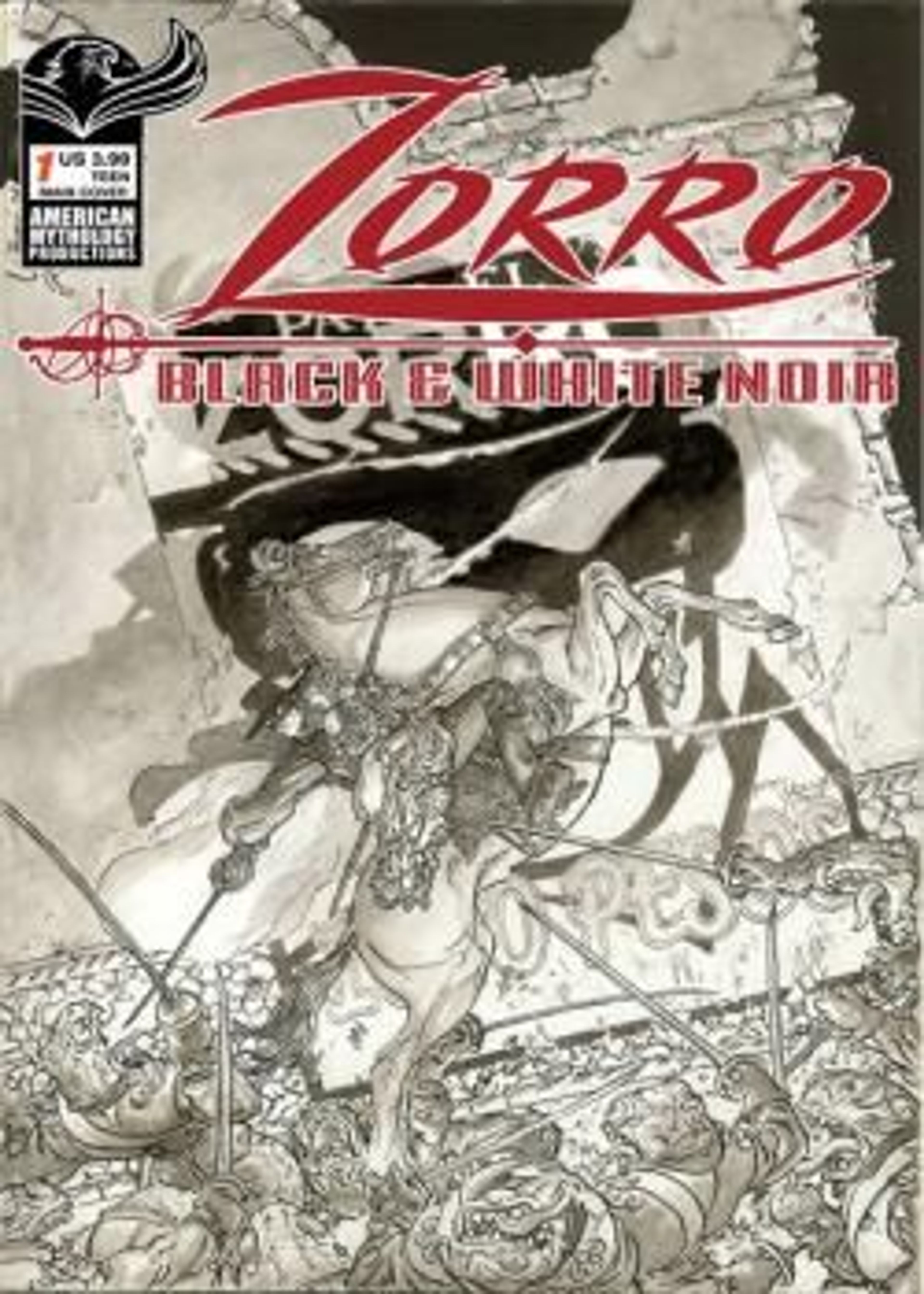 Zorro Black and White Noir (2022-) poster