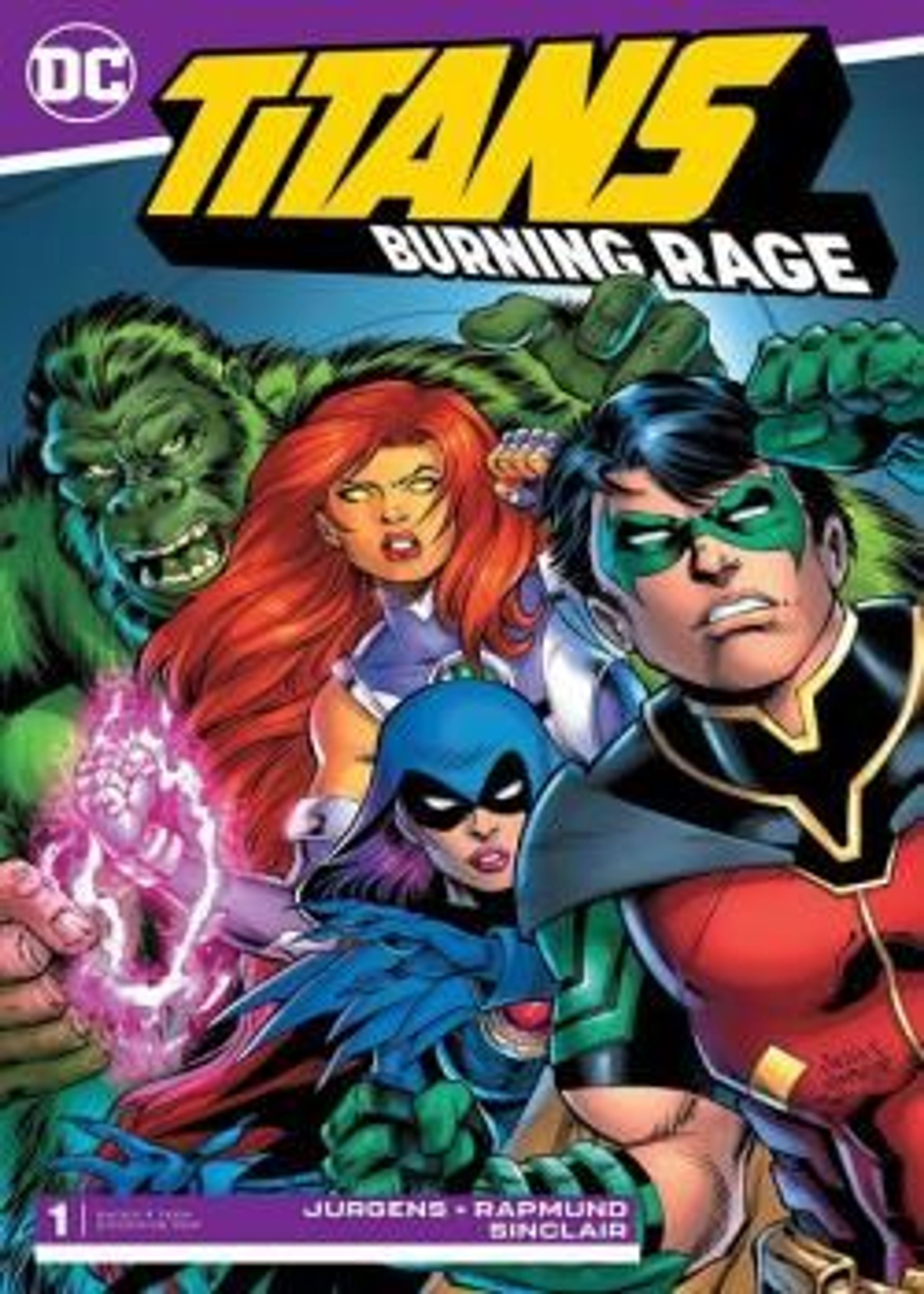 Titans: Burning Rage (2019-) poster