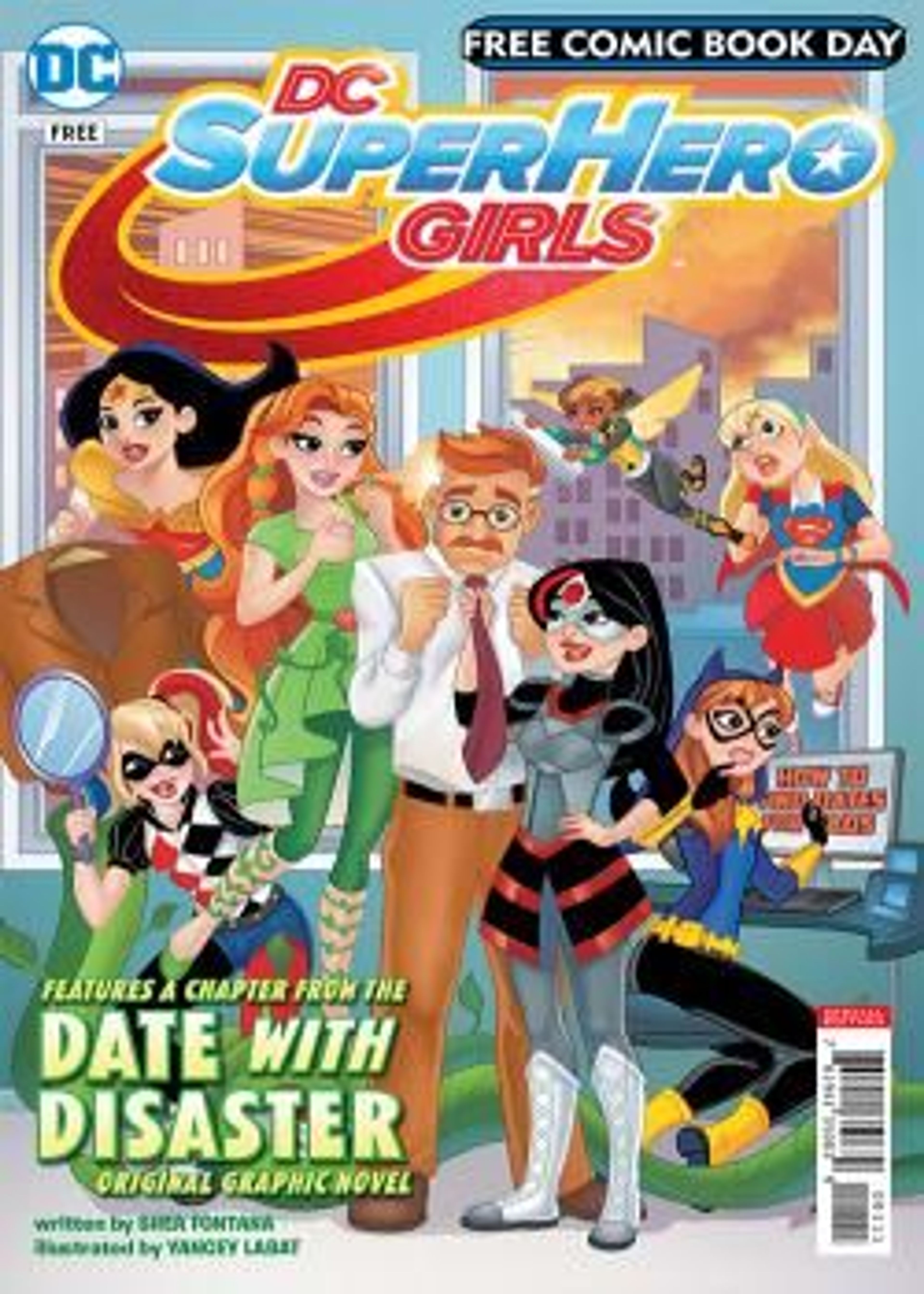 DC FCBD Silver DC Super Hero Girls 2018 poster