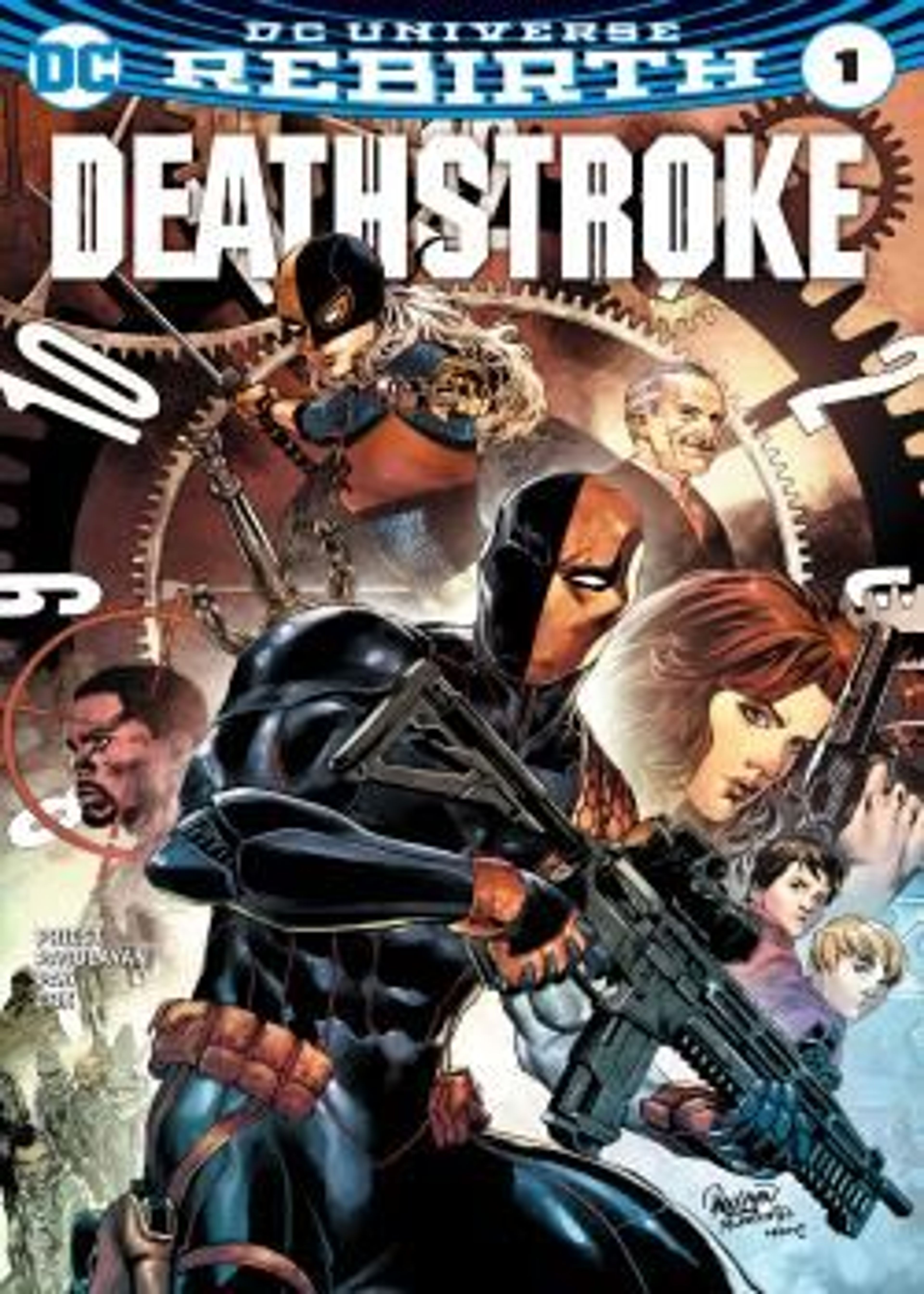 Deathstroke (2016-) poster