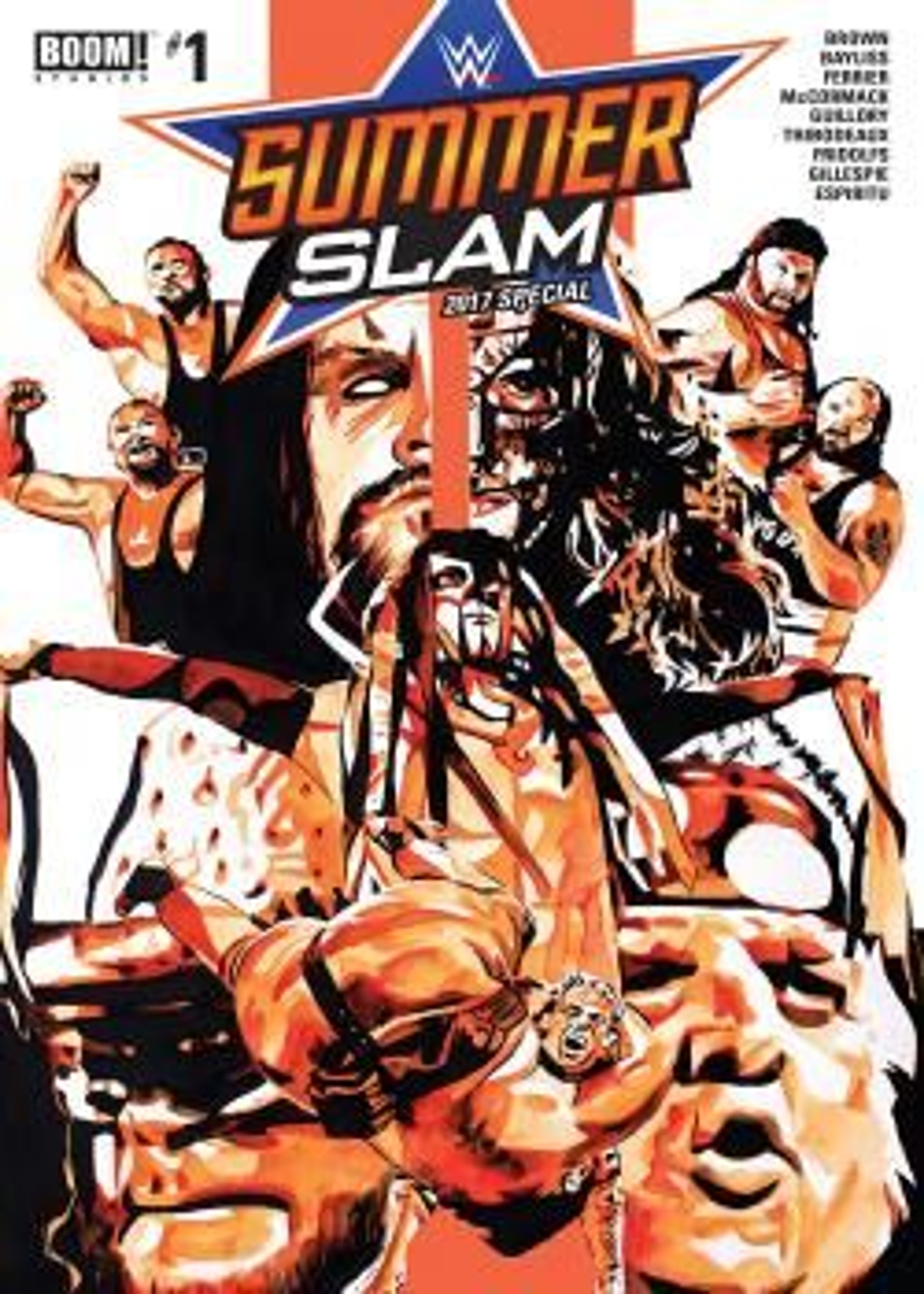 WWE Summer Slam 2017 poster