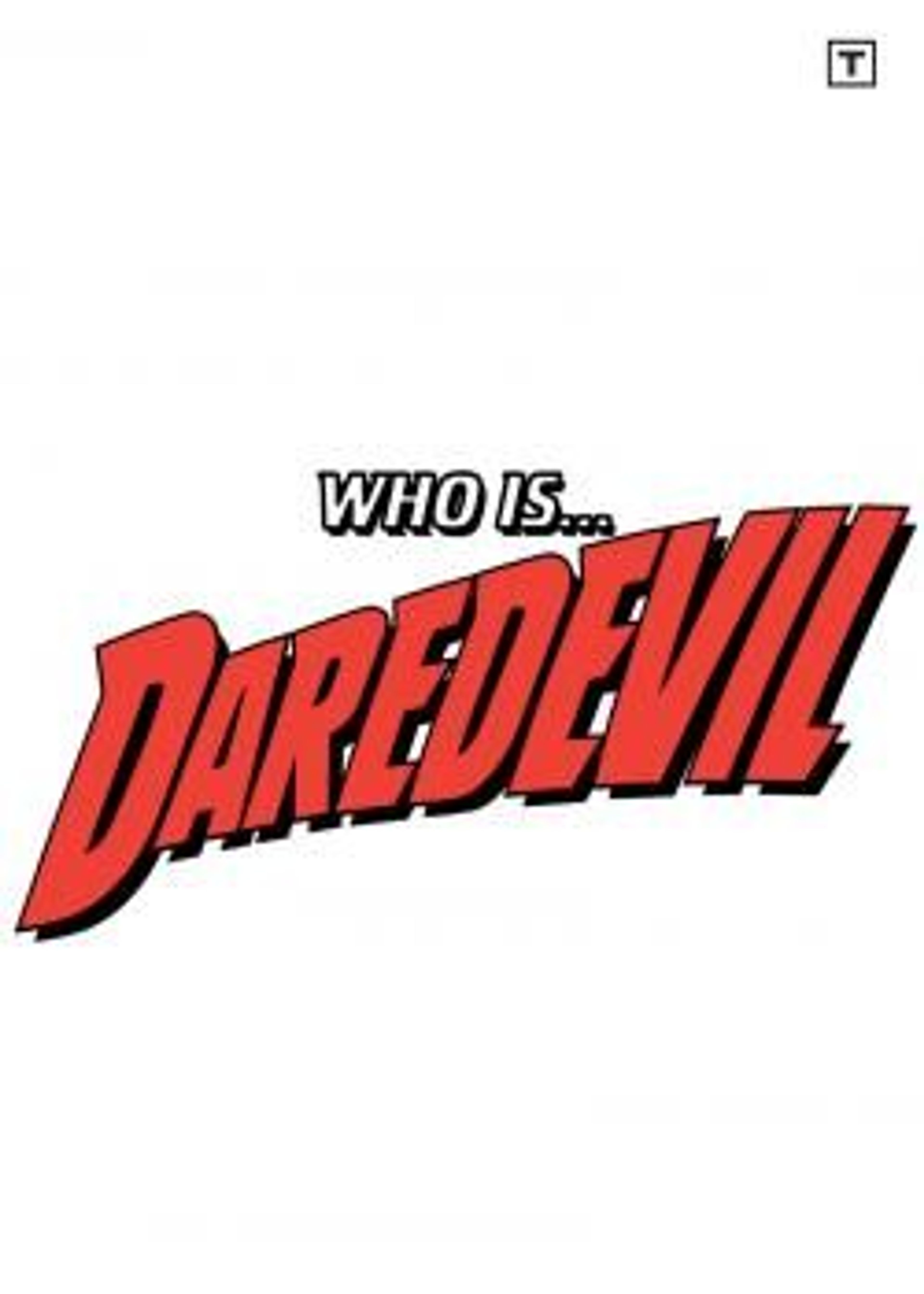 Who Is Daredevil Infinity Comic (2022)